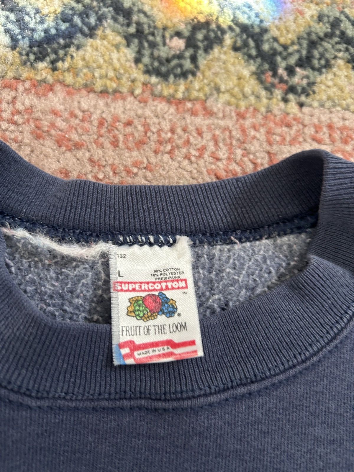 Vintage Vintage 90’s Naples Sweatshirt Size US L / EU 52-54 / 3 - 3 Thumbnail