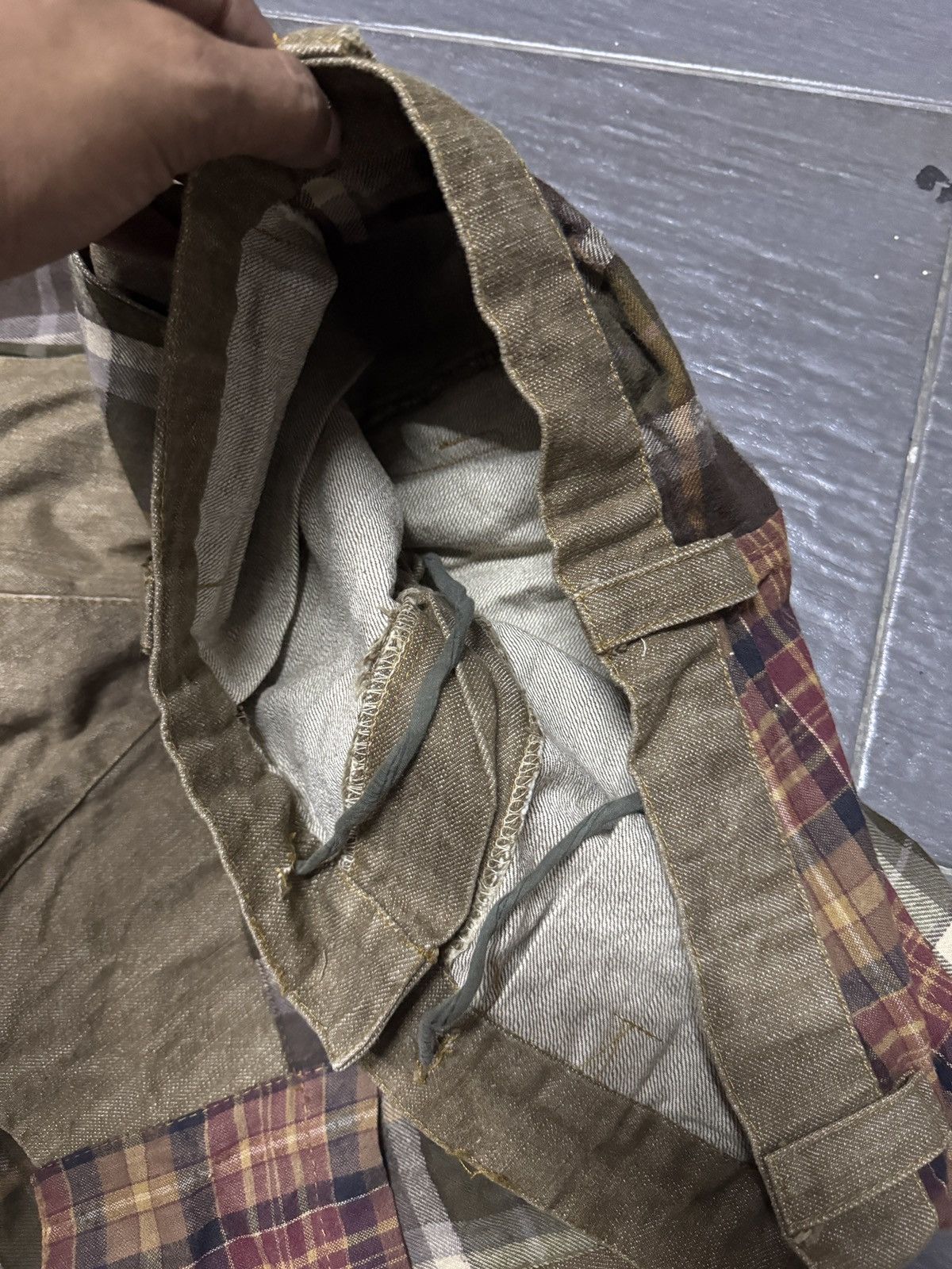 Designer × If Six Was Nine El Rodeo Hobo Style baggy pants Size US 33 - 2 Thumbnail