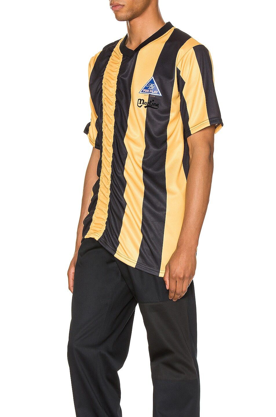 Martine Rose Martine Rose Ruched Football Top 'Yellow' Size US L / EU 52-54 / 3 - 6 Thumbnail