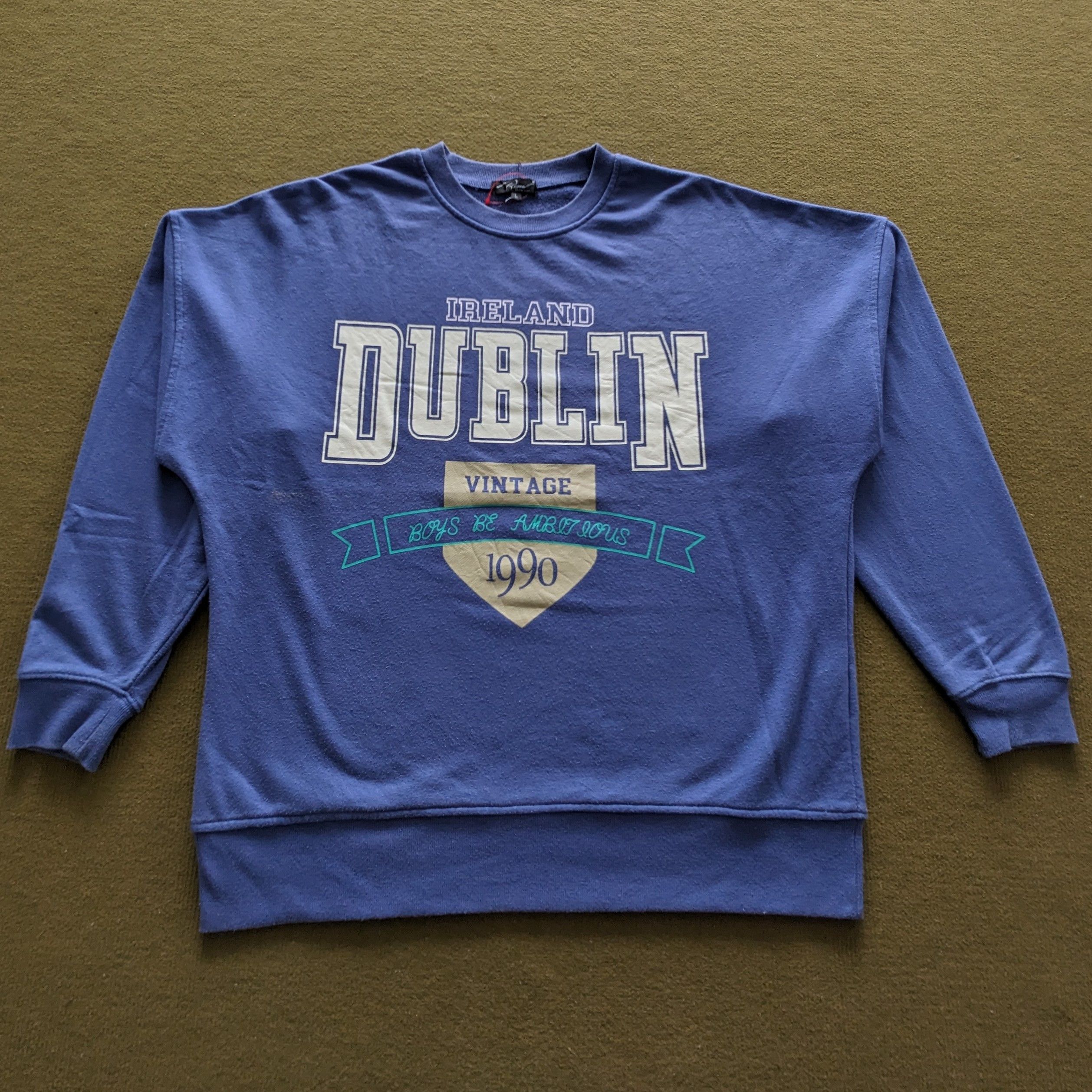Other Vintage DUBLIN IRELAND Europe Country Sweatshirt Size US XL / EU 56 / 4 - 1 Thumbnail
