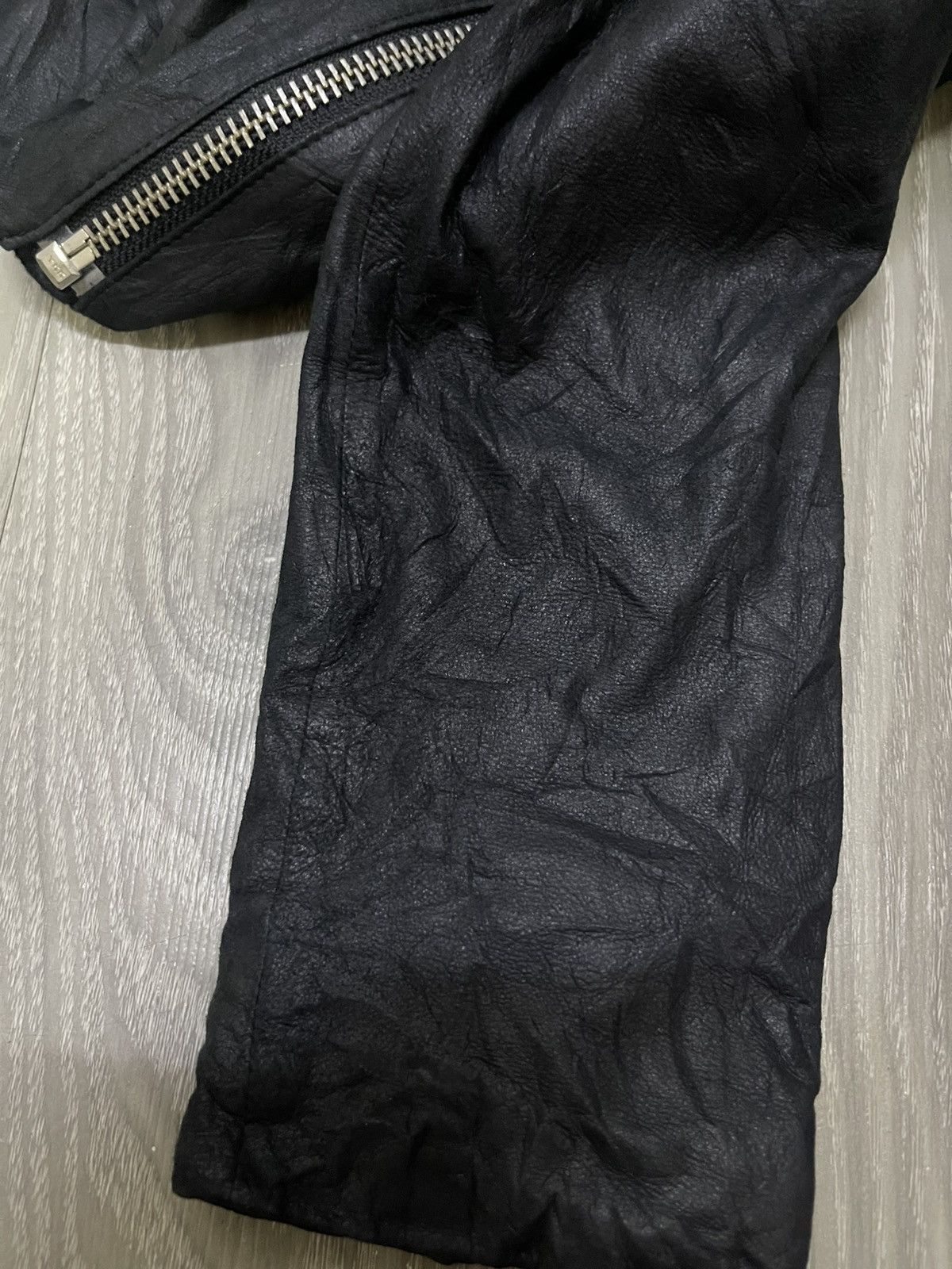 Helmut Lang Helmut Lang Draped Front Asymmetri-cal Lambskin Leather Size S / US 4 / IT 40 - 18 Thumbnail