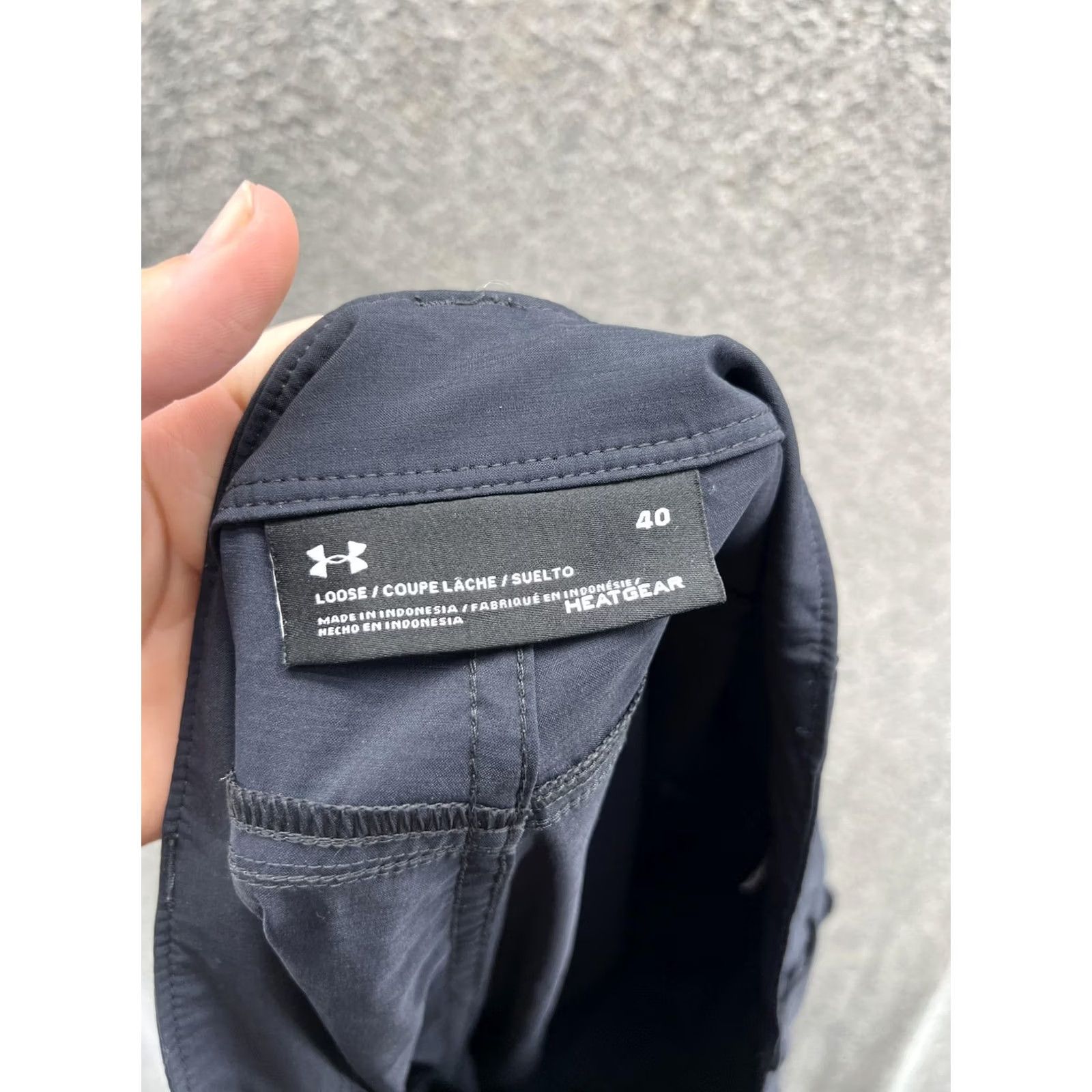Under Armour Under Armour Shorts Mens 40 Black HeatGear Golf Chino Performance 10 Inseam Size US 40 / EU 56 - 4 Thumbnail