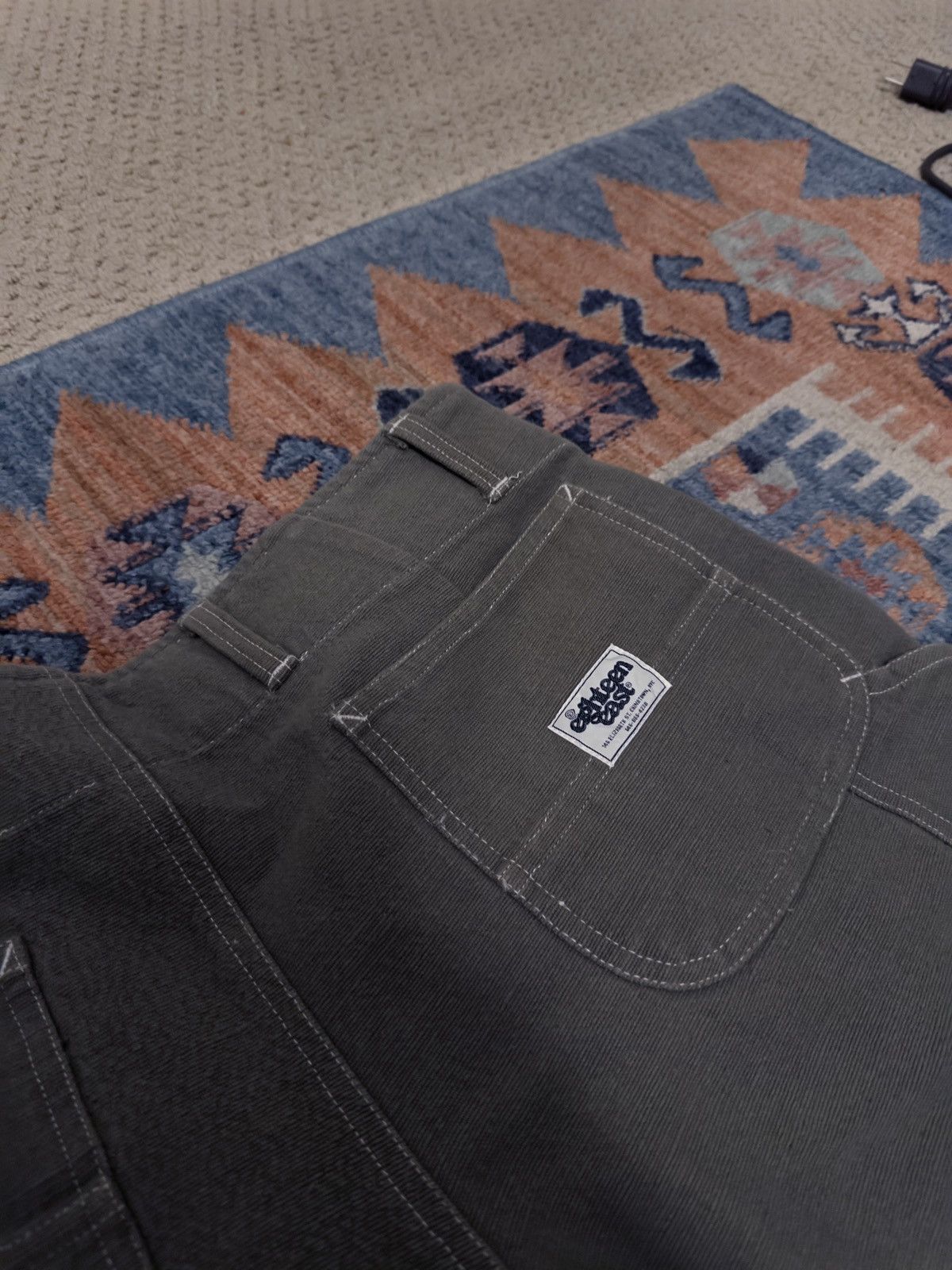 18 East 18 EAST DOUBLE KNEE WORK PANT - AGED SAGE Size US 34 / EU 50 - 7 Thumbnail