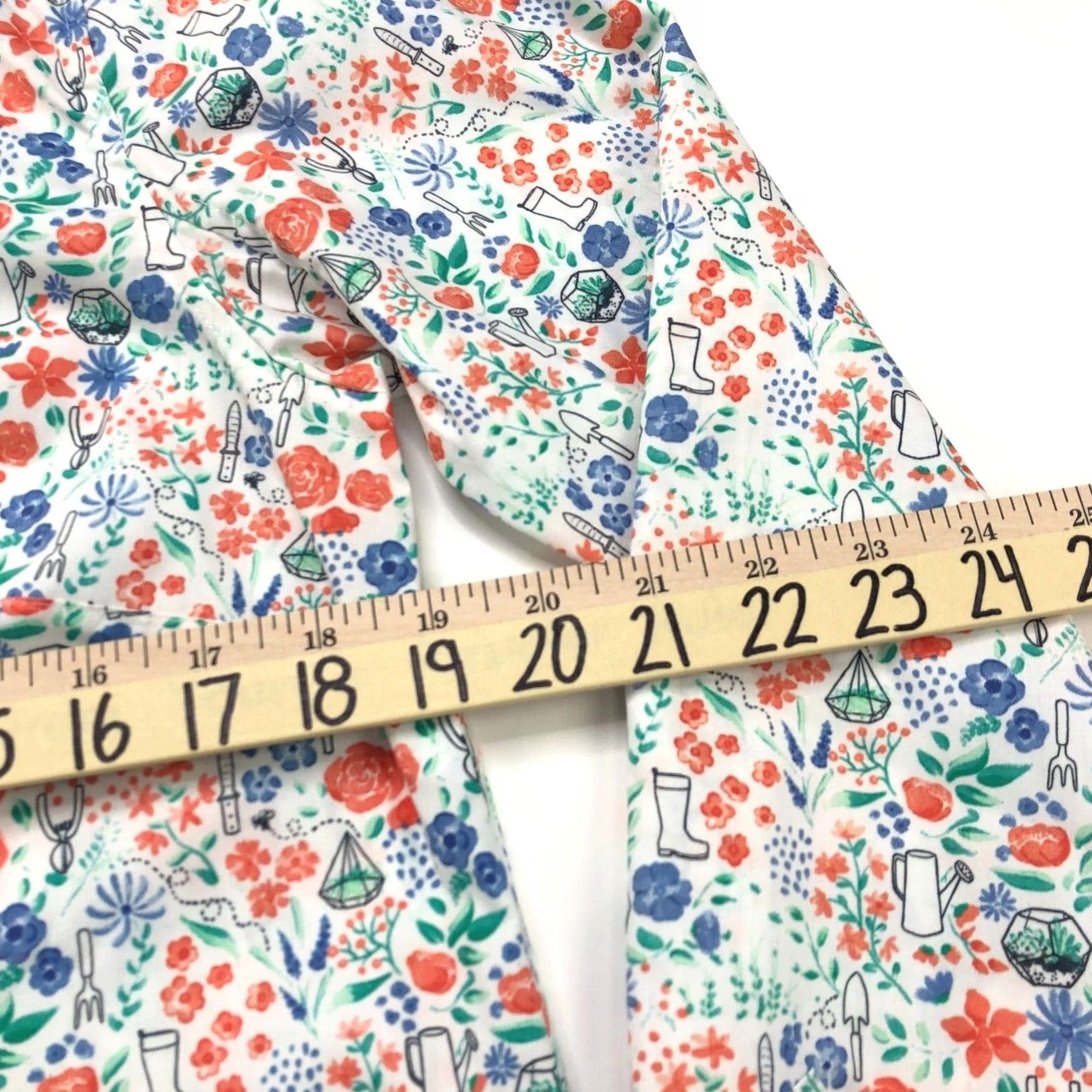 Vintage Duluth Trading Co. Shirt Tunic Small White Floral LS Button-Up Womens Size S / US 4 / IT 40 - 4 Thumbnail