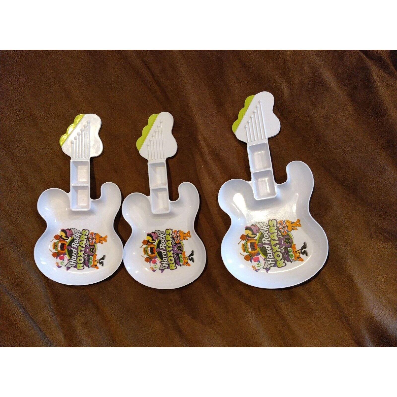 Other Hard Rock Cafe Roxtars Kids Guitar Plates Set Of 3 Size ONE SIZE - 2 Thumbnail