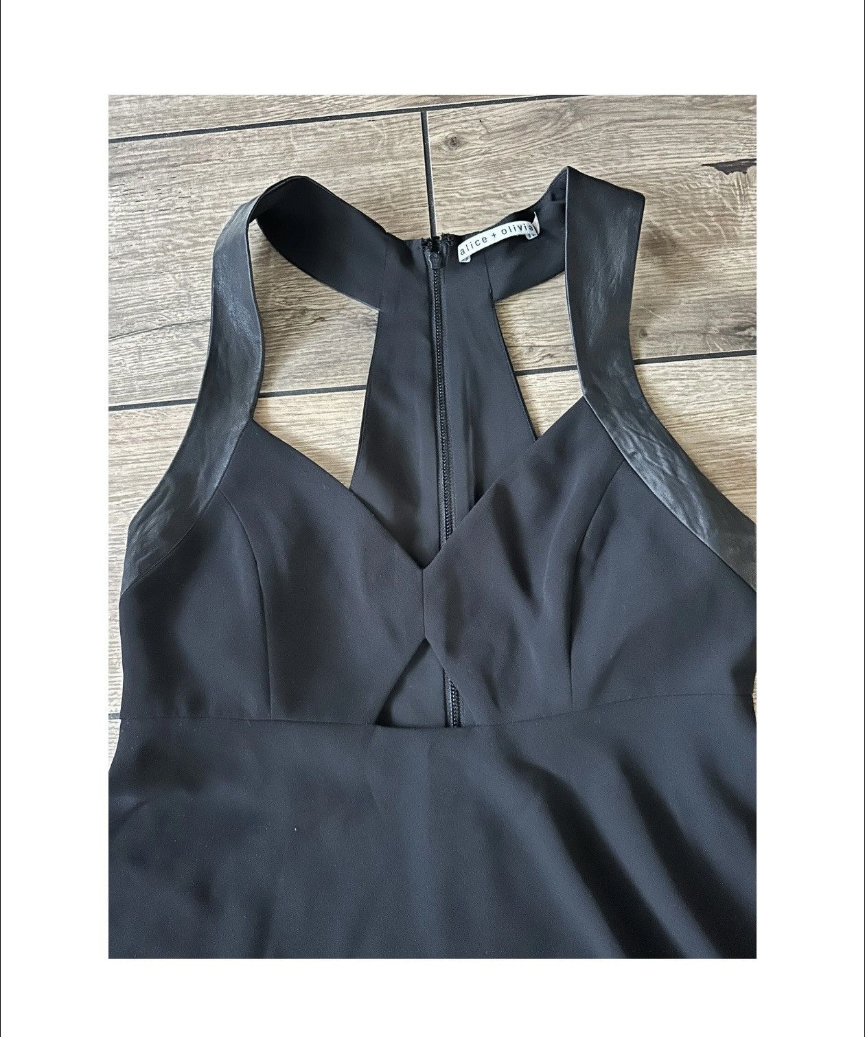 Alice + Olivia Dress leather black m alice + olive Size M / US 6-8 / IT 42-44 - 8 Thumbnail