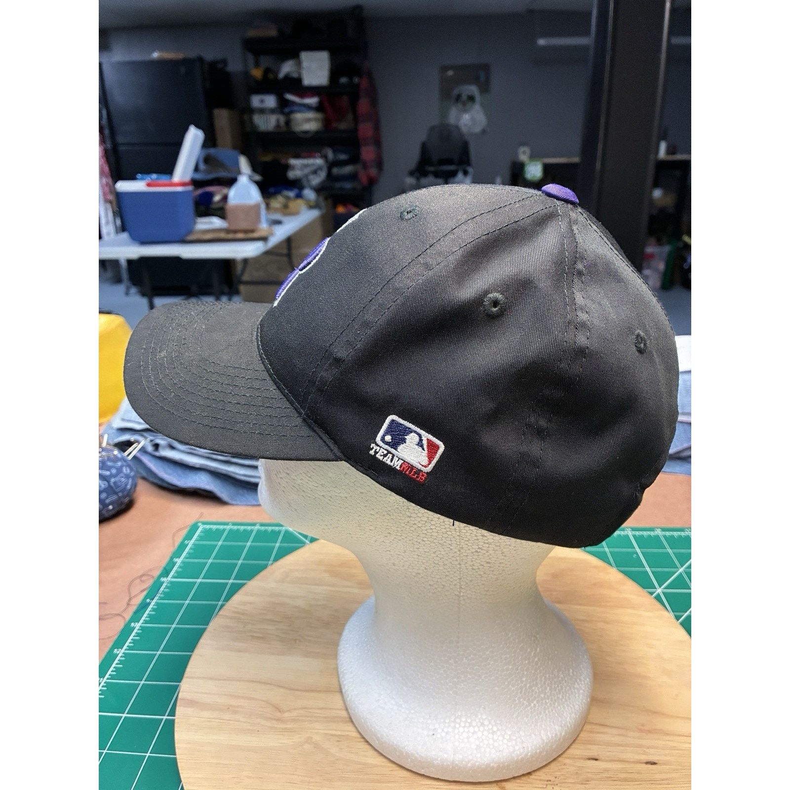 Other Colorado Rockies MLB Team Black Baseball Cap Adjustable Size ONE SIZE - 5 Thumbnail