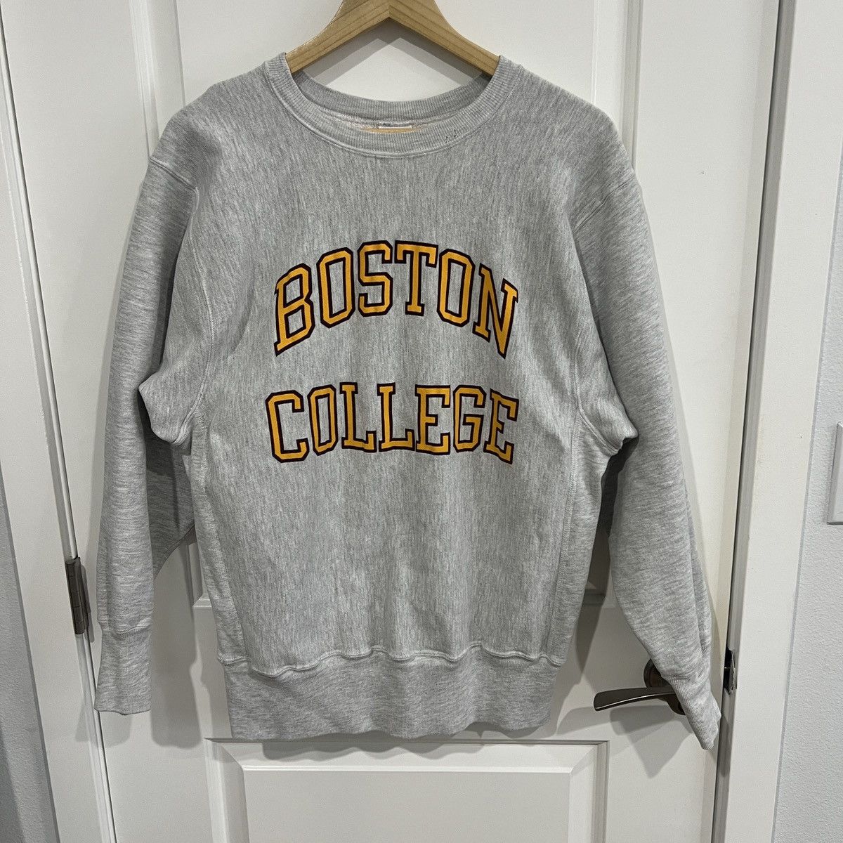 Champion 80s/90s Champion Reverse Weave Boston College Sweatshirt (L) Size US L / EU 52-54 / 3 - 1 Thumbnail
