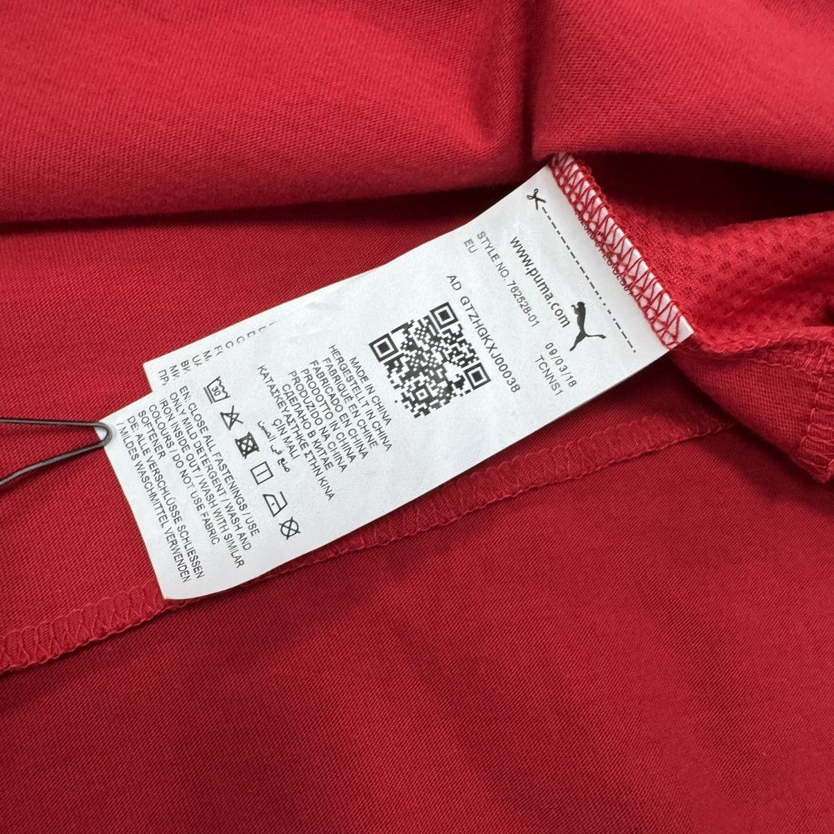Puma Puma Scuderia Ferrari Mission Winnow Formula One Polo Shirt Size US XL / EU 56 / 4 - 12 Thumbnail