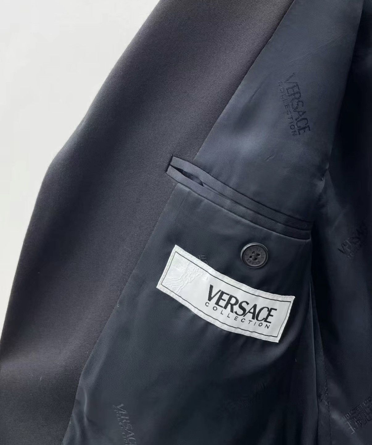 Versace VERSACE COLLECTION 100% Wool Casual Blazer J30 Size US M / EU 48-50 / 2 - 7 Thumbnail