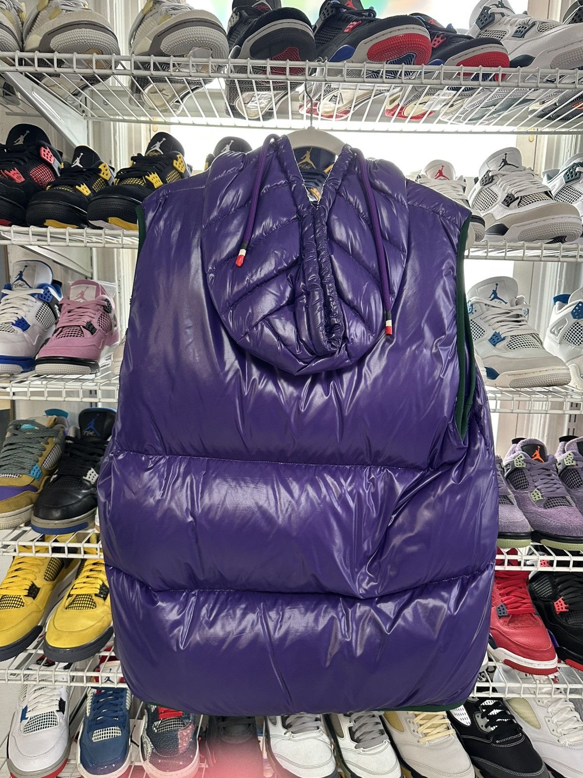 Moncler Moncler ‘Genius 1952 Lorent’ Sleeveless Down Jacket Purple Size US M / EU 48-50 / 2 - 2 Thumbnail