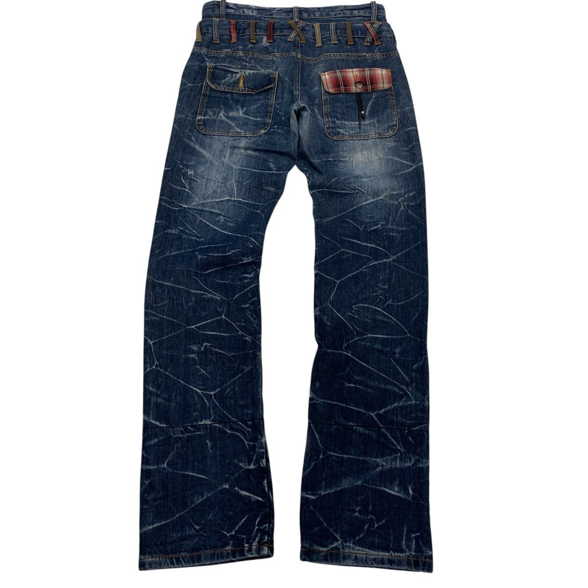 Japanese Brand DOUBLE WAIST VINTAGE EXPLOSION BY NYIAUS CLOTHING Size US 32 / EU 48 - 9 Thumbnail