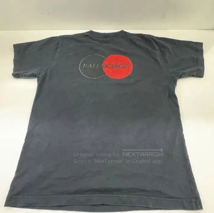 Balenciaga Balenciaga Black Logo Print T. Size US M / EU 48-50 / 2 - 7 Thumbnail