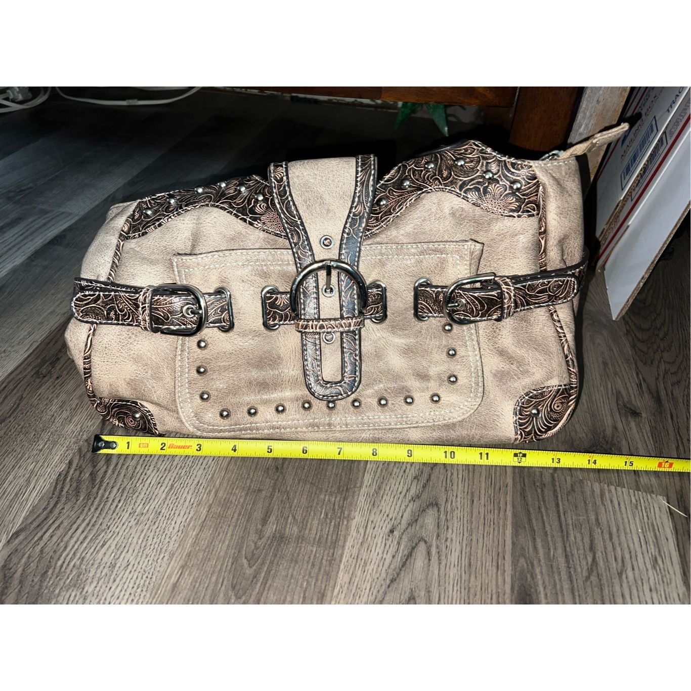 Other Woman’s Brown/Tan Western Purse Shoulder Purse Size ONE SIZE - 7 Thumbnail