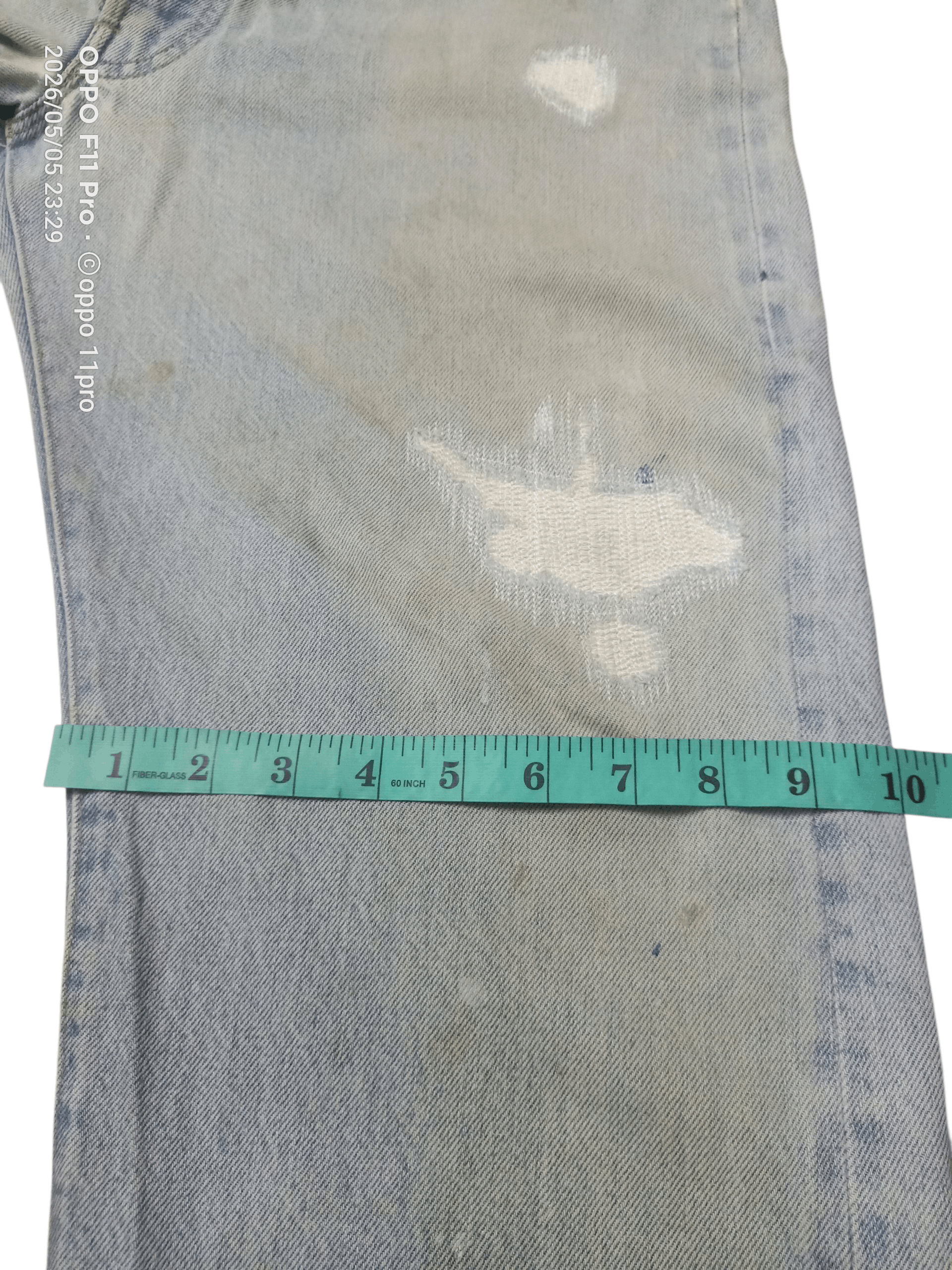 Levi's Vintage Clothing 💥 Levi's Vintage 501 70s Stamp Button 558 Distressdenim 💥 Size US 34 / EU 50 - 21 Thumbnail