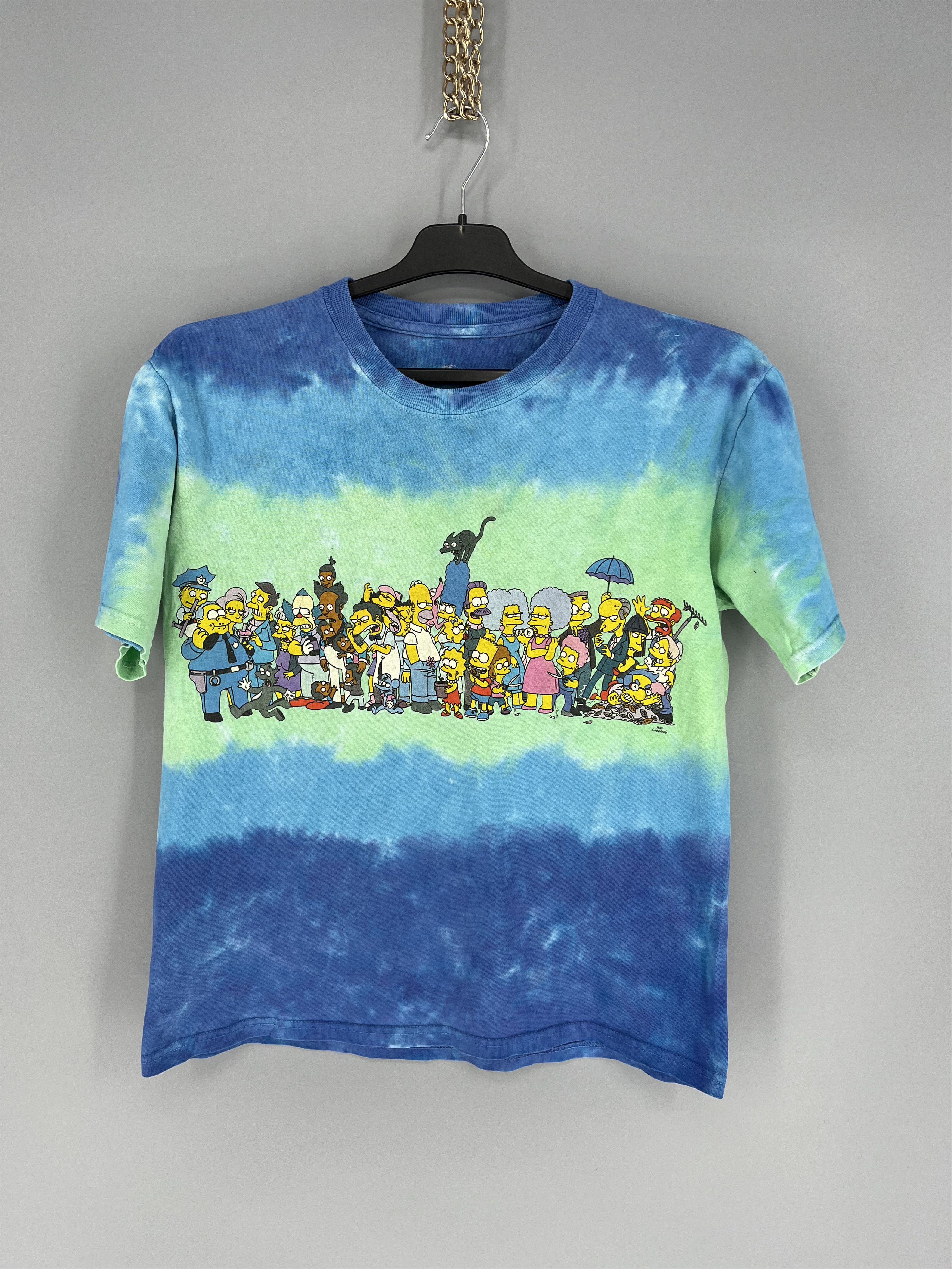 The Simpsons Vintage The Simpsons Tie Dye Tee T Shirt Cast Crew Men's Size US S / EU 44-46 / 1 - 1 Thumbnail