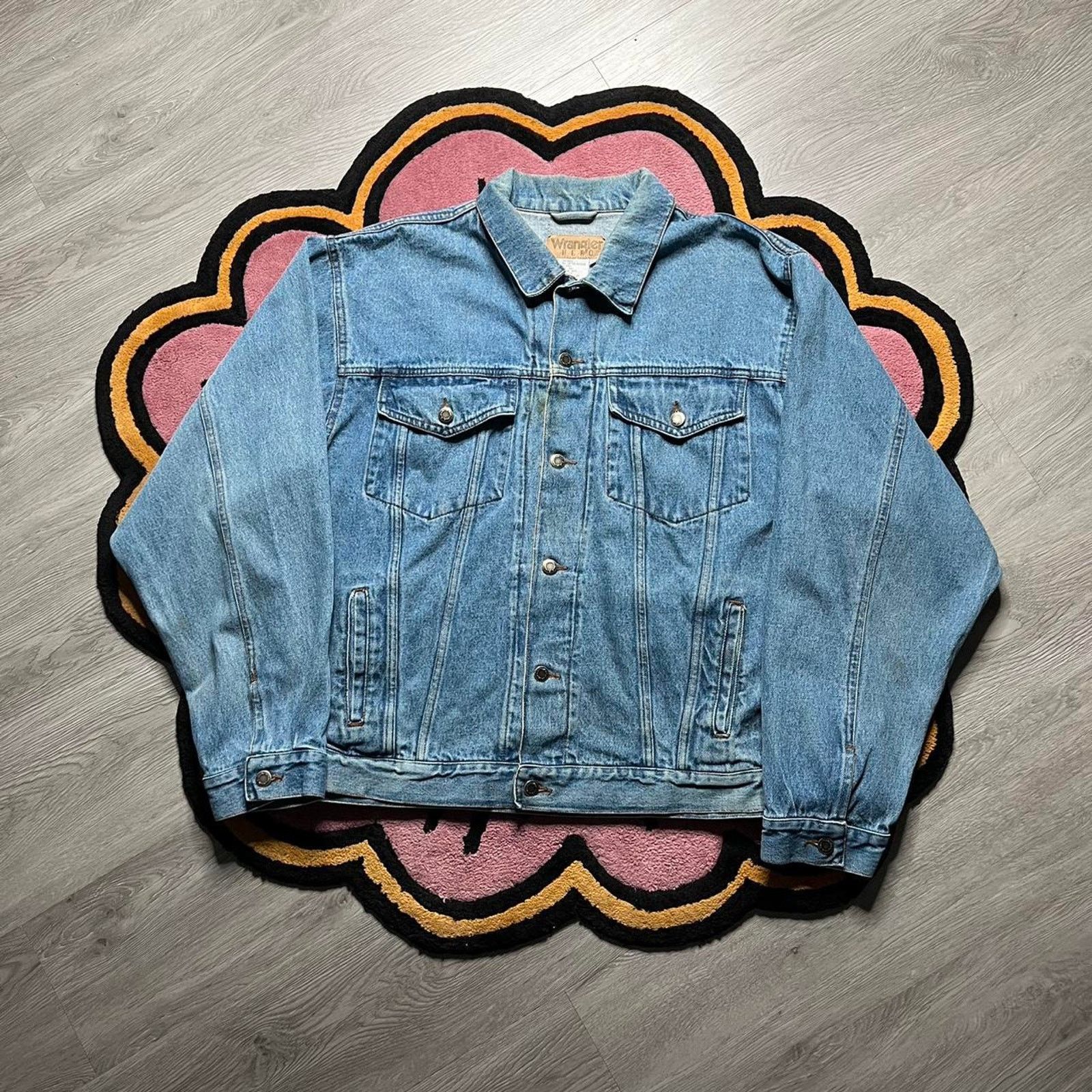 70〜80s Wrangler 126MJ NV Denim Jacket 70s or 80s Vintage Wrangler Denim Jacket / Vintage Jean