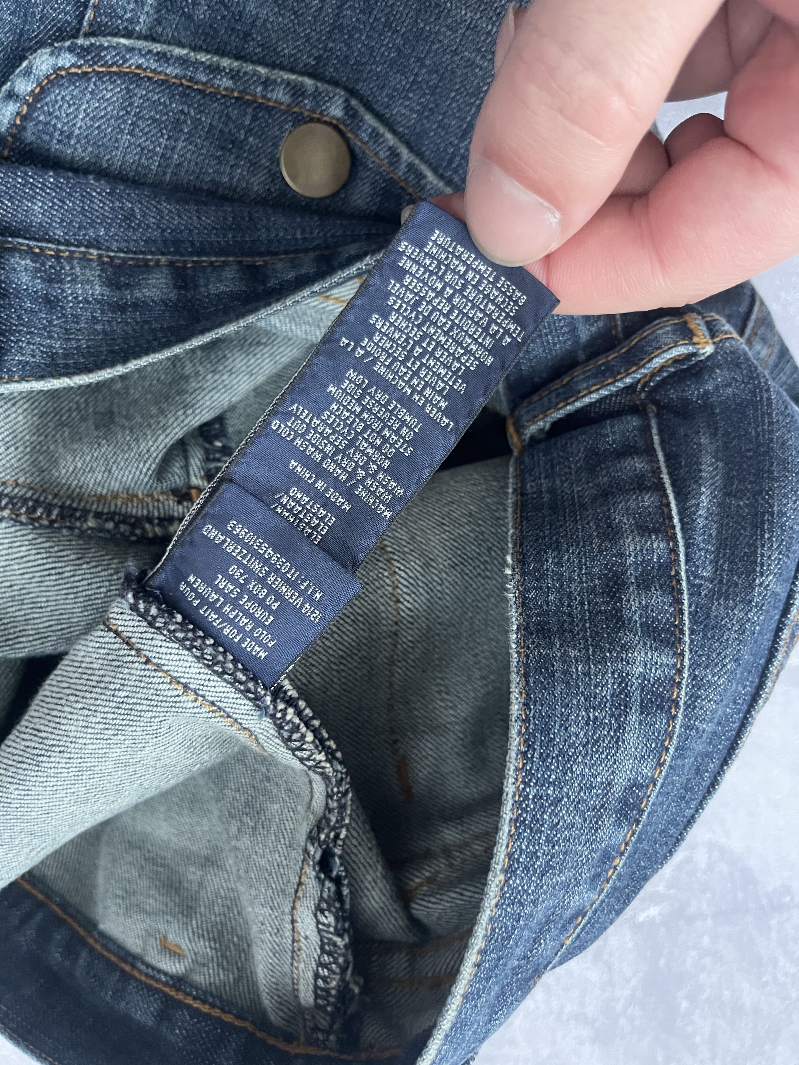 Ralph Lauren Vintage Ralph Lauren Military Denim Blue Cargo Pants Size 32" / US 10 / IT 46 - 12 Thumbnail