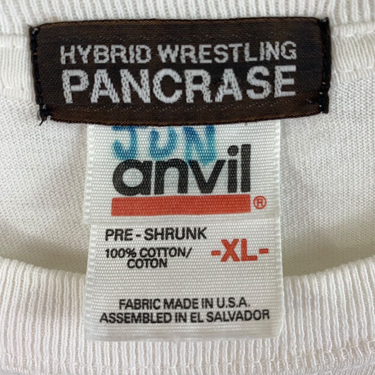 Japanese Brand × Vintage Vintage 90s PANCRASE japanese mix martial art company tee Size US XL / EU 56 / 4 - 10 Thumbnail