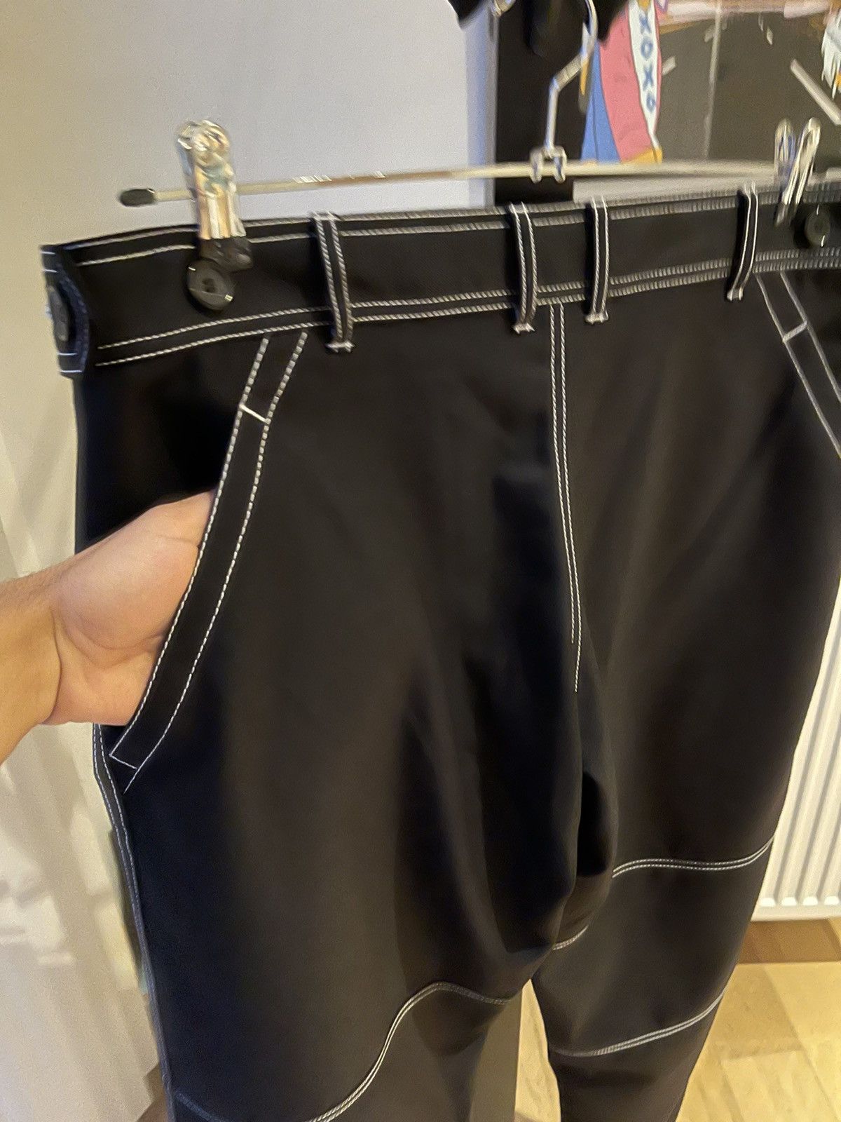 Comme des Garcons Comme des Garcons Shirt AW18 Two-ways Black Pants Size US 32 / EU 48 - 6 Thumbnail