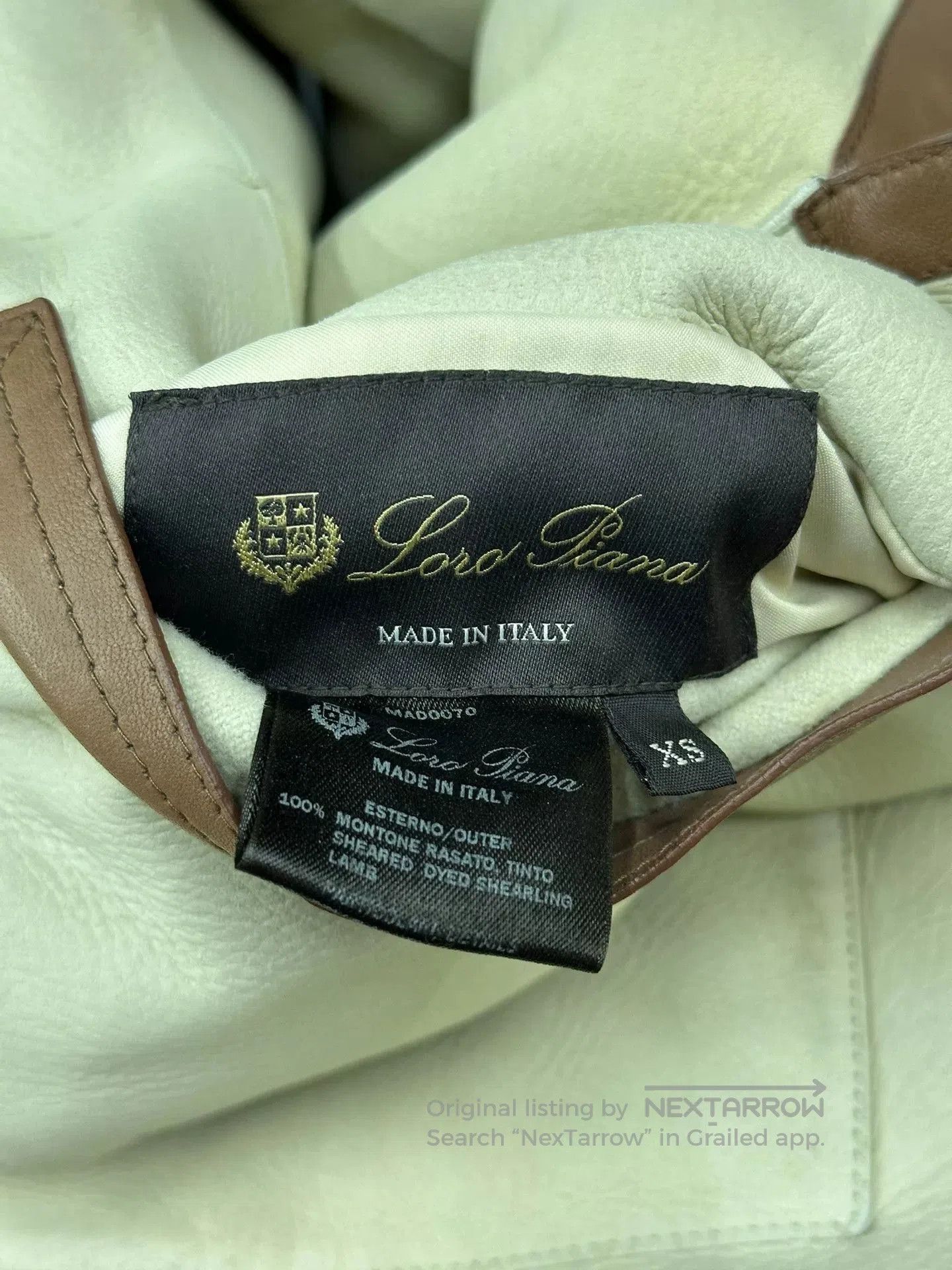 Loro Piana Loro Piana Shearling Lambskin Coat. Size US XS / EU 42 / 0 - 3 Thumbnail