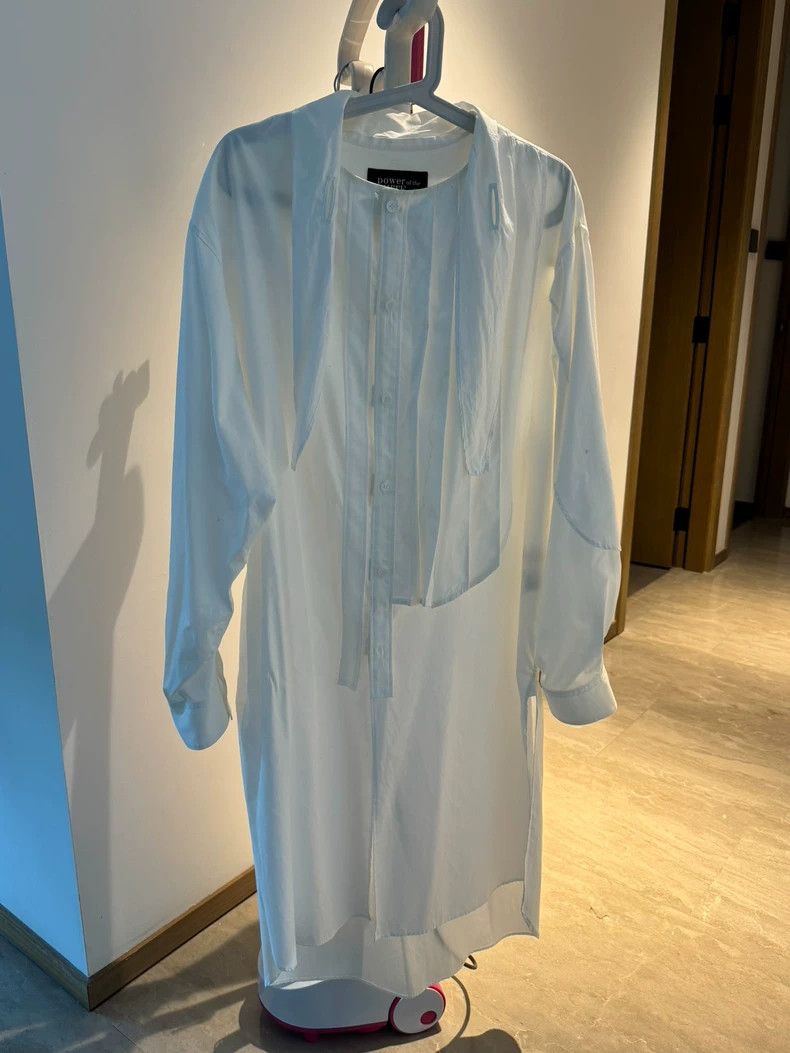 Yohji Yamamoto Yohji Yamamoto 22AW pleated shirt 2506-Nextarrow Size US S / EU 44-46 / 1 - 2 Thumbnail