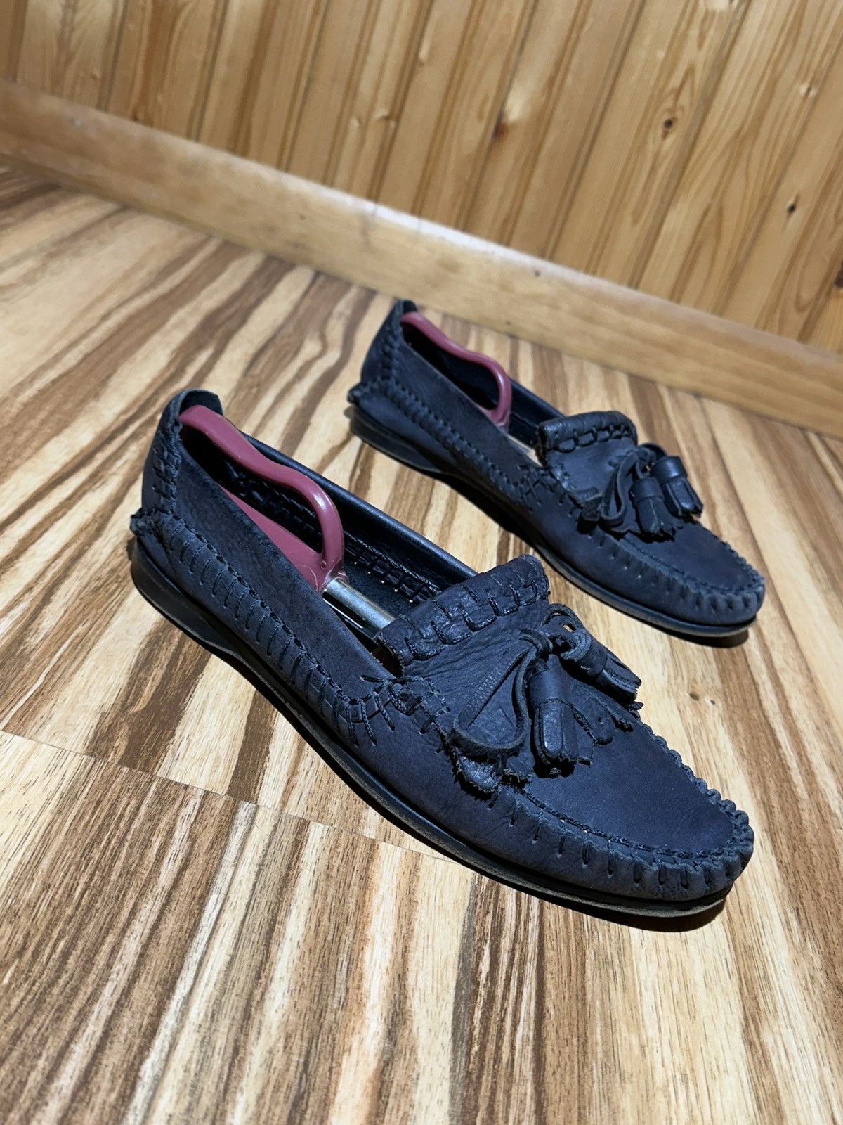 Kenneth Cole Kenneth Cole Men’s Black Tassel Loafers Size US 10 / EU 43 - 3 Thumbnail