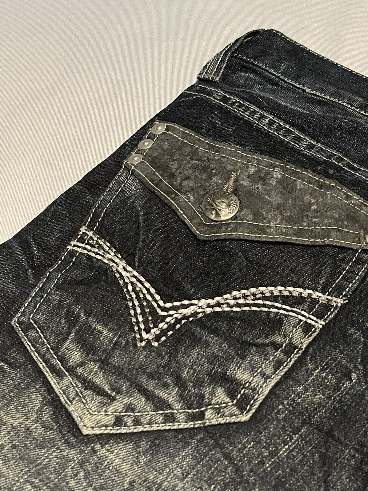 Japanese Brand × Vintage Vintage Denim Jack Serika Japanese Brand Distressed Jeans Size US 30 / EU 46 - 10 Thumbnail