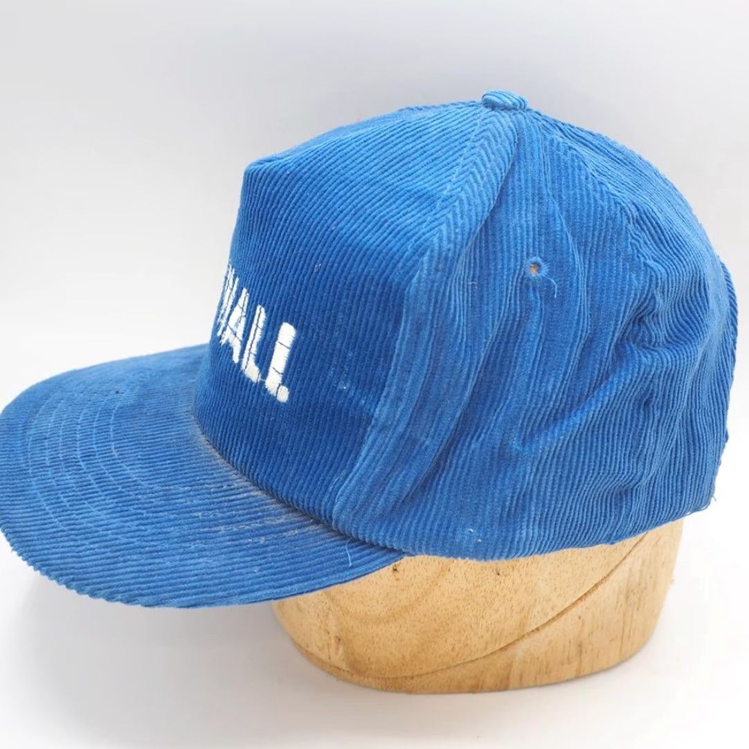 Vintage VINTAGE Snapback Trucker Corduroy Hat Nike? Size ONE SIZE - 2 Thumbnail