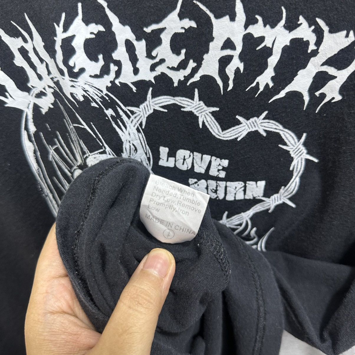 Other × Vintage Rare Love Burn Tee Size US M / EU 48-50 / 2 - 4 Thumbnail