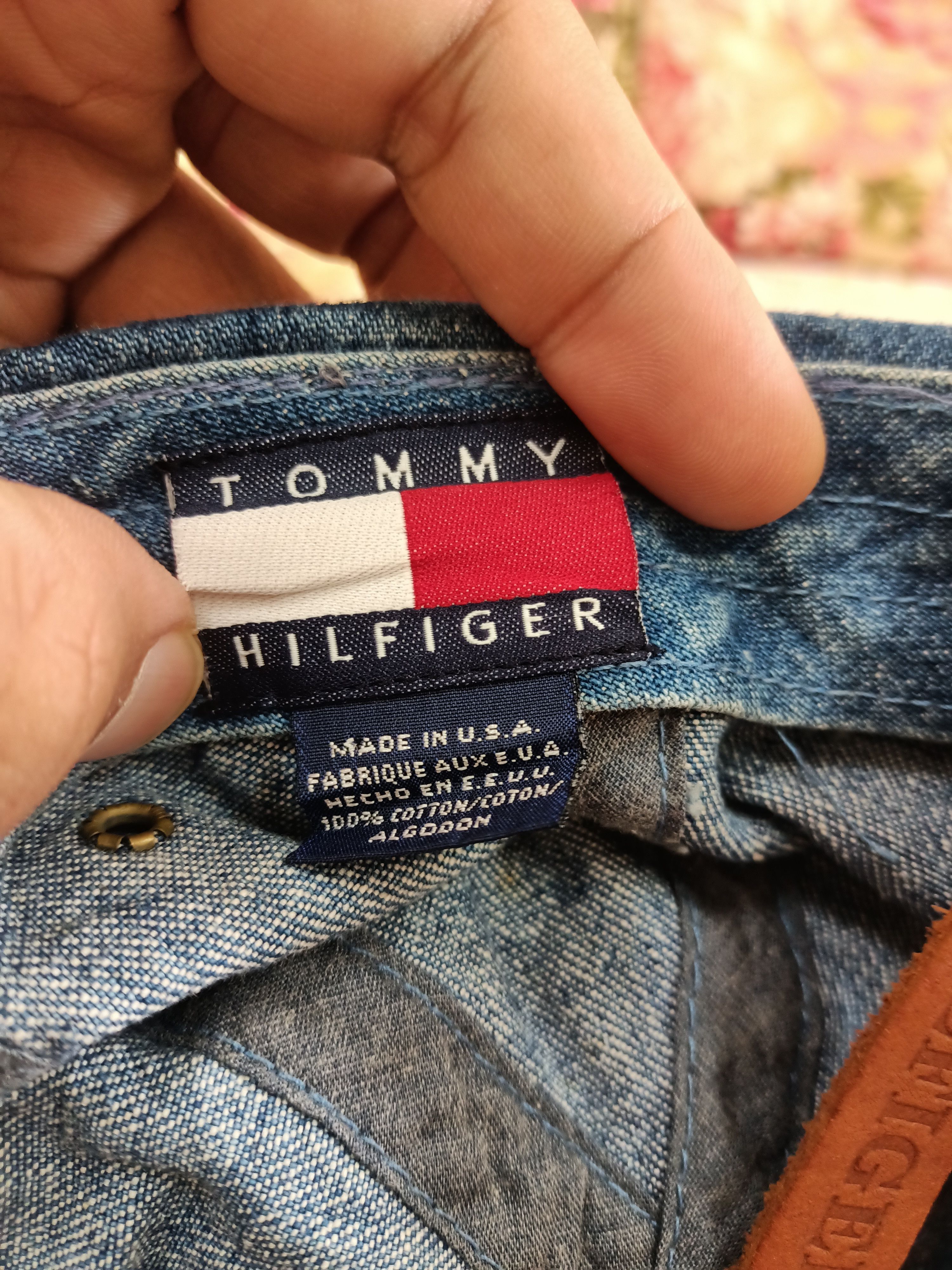 Other Vintage Rare Tommy Hilfiger denim cap Size ONE SIZE - 8 Thumbnail