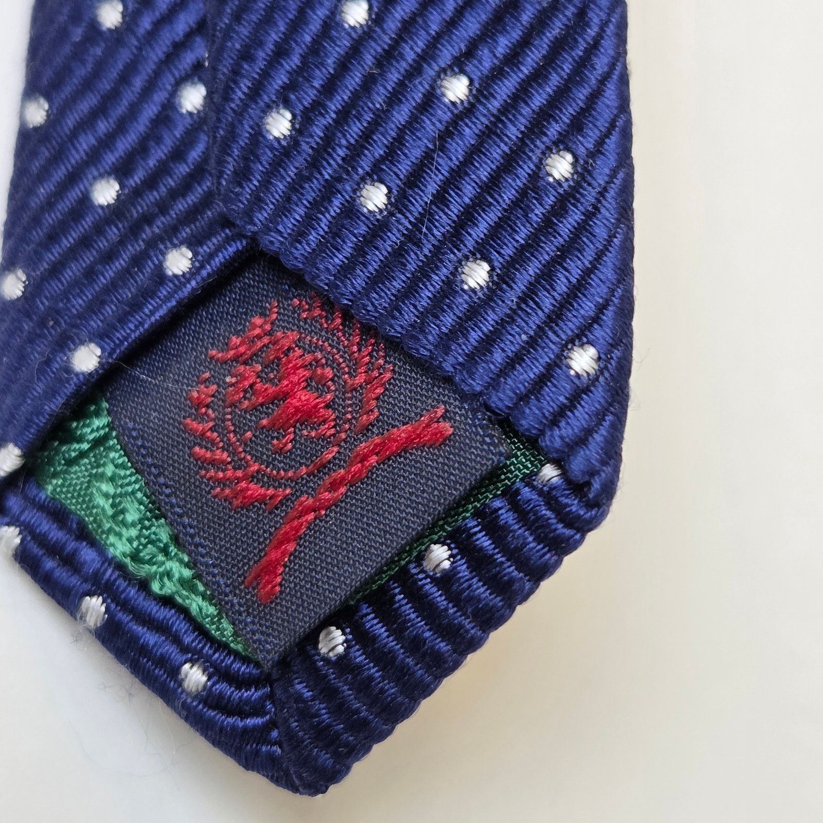 Tommy Hilfiger Tommy Hilfiger Silk Tie Lot 4 USA Nautical Contrast Tips Size ONE SIZE - 11 Thumbnail