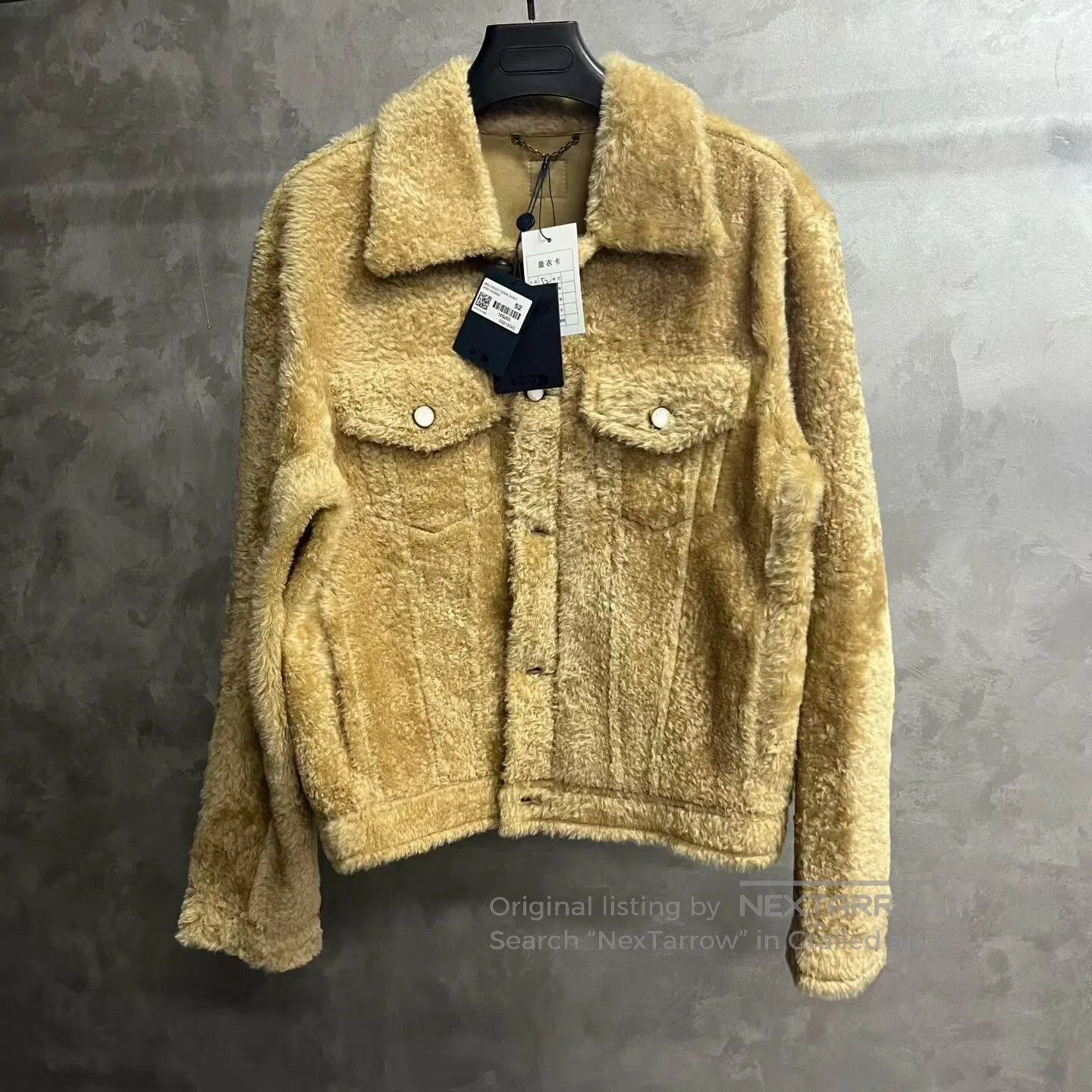 Louis Vuitton Louis Vuitton Beige single-button pocket decorated jacket Size US L / EU 52-54 / 3 - 1 Thumbnail