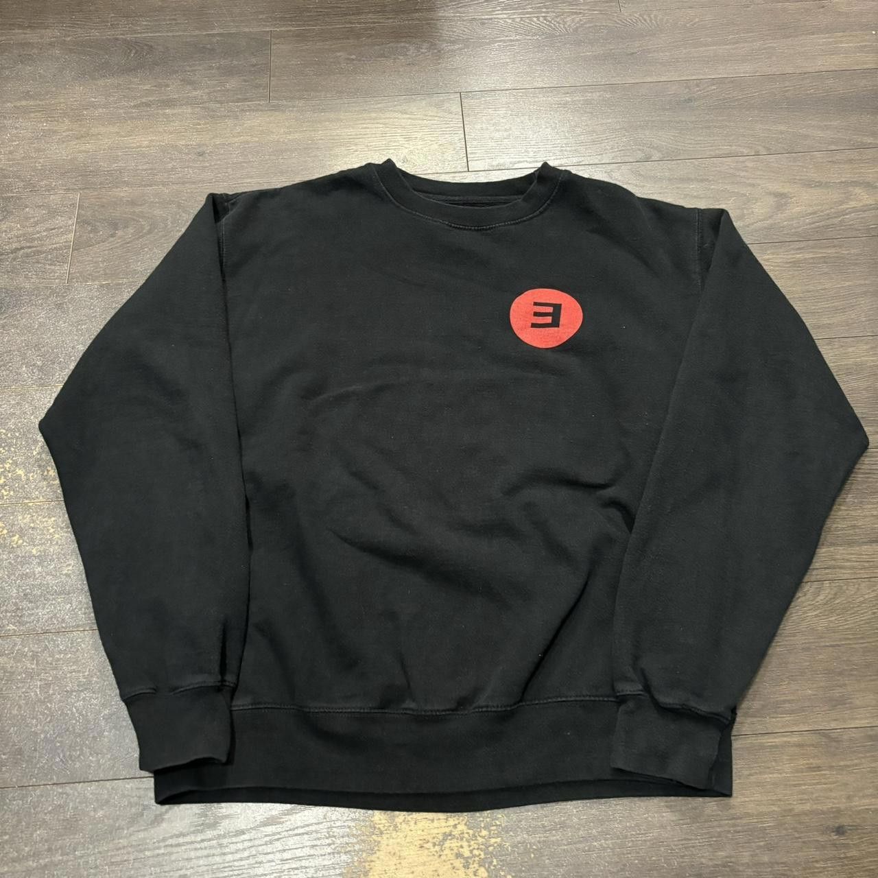 Designer Eminem E logo crewneck sweatshirt M Size US M / EU 48-50 / 2 - 3 Thumbnail