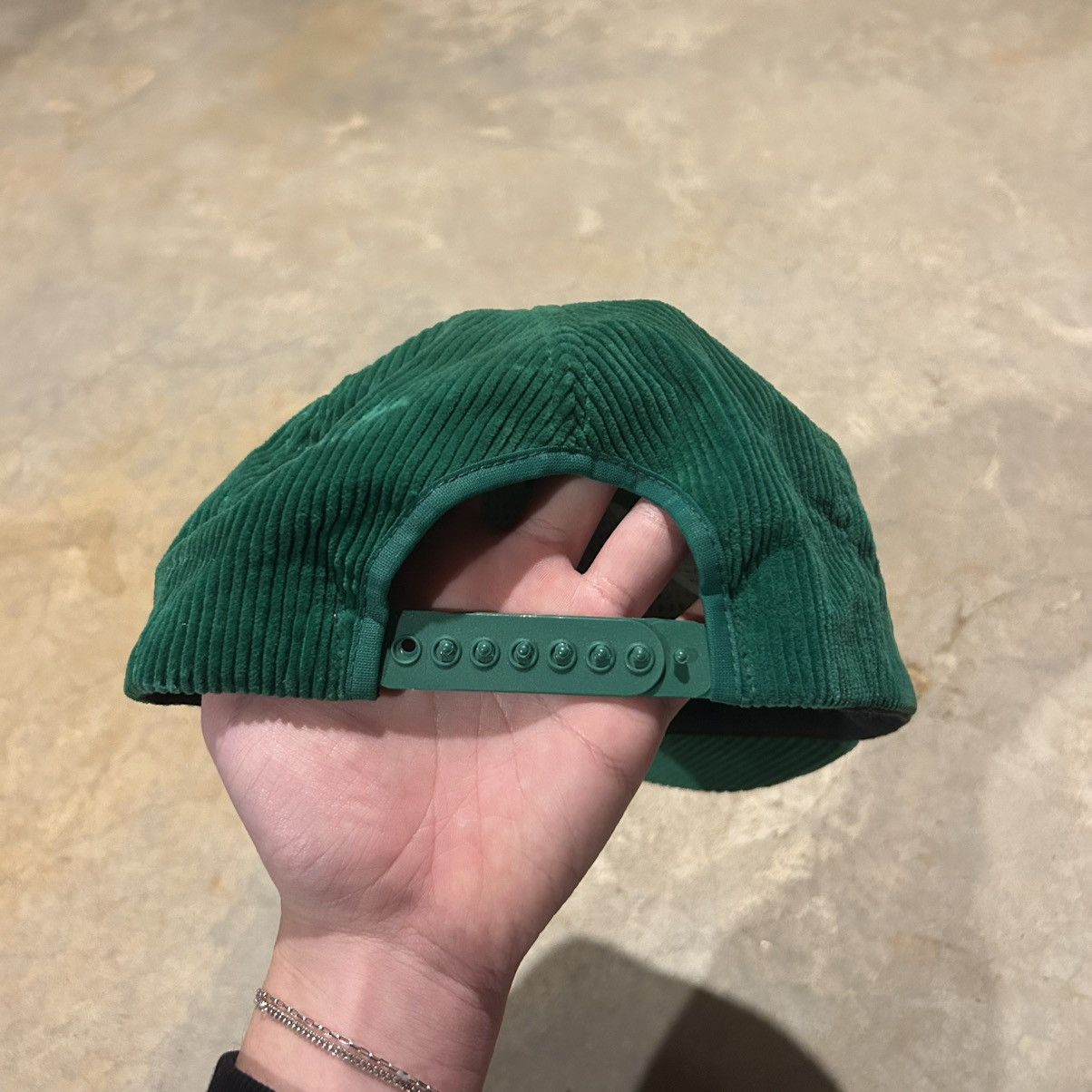 NFL Crazy Vintage 90s Philadelphia Eagles Corduroy Script Hat Size ONE SIZE - 5 Thumbnail