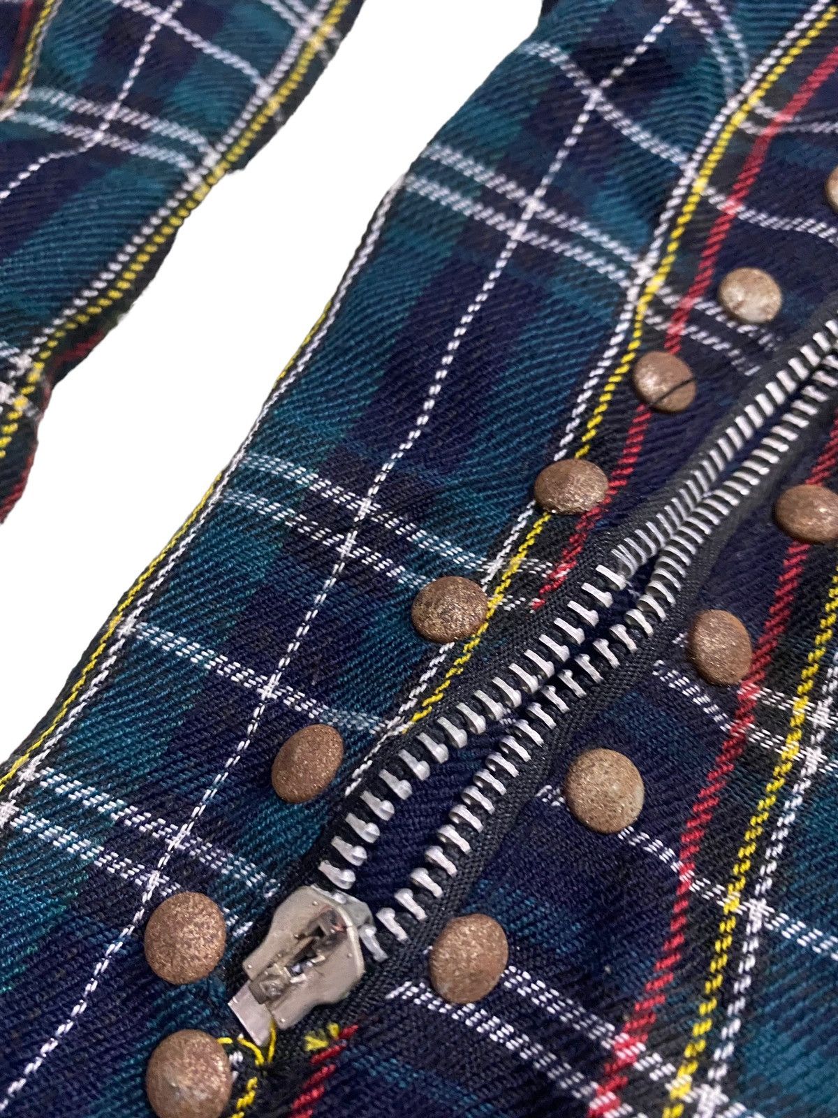 Seditionaries 💥Japanese Wink Wink Seditionaries Tartan Studs Jacket Size S / US 4 / IT 40 - 9 Thumbnail