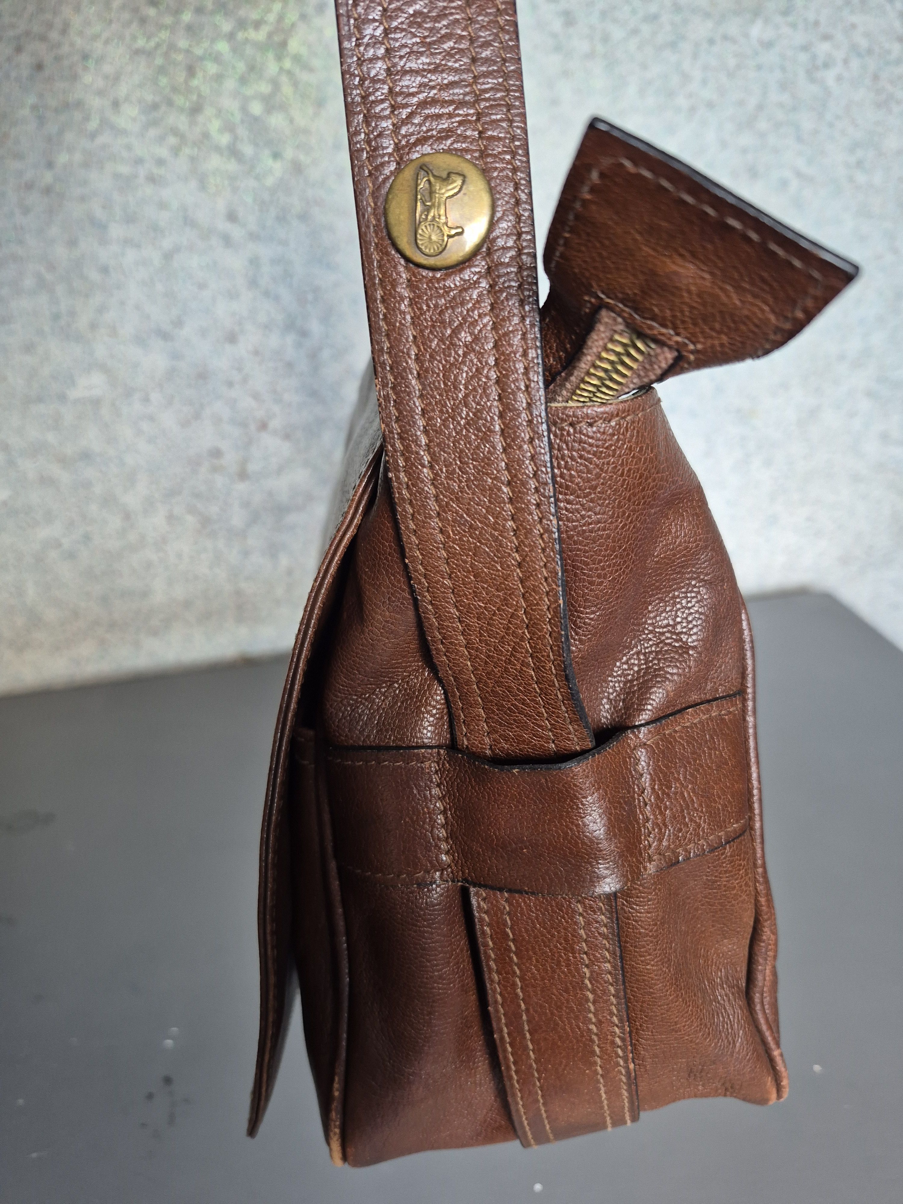 Celine Rare Vintage Celine saddle bag shoulder bag Size ONE SIZE - 6 Thumbnail