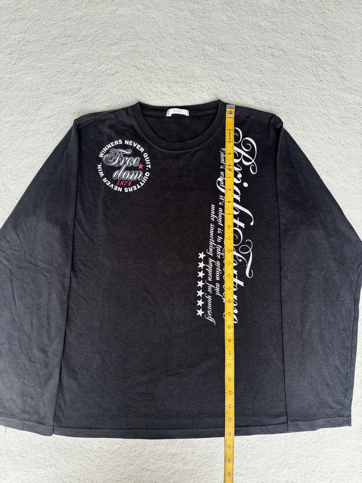 Hysteric Glamour Y2k M.R.K ifsixwasnine punk style longsleeve Size US L / EU 52-54 / 3 - 10 Thumbnail