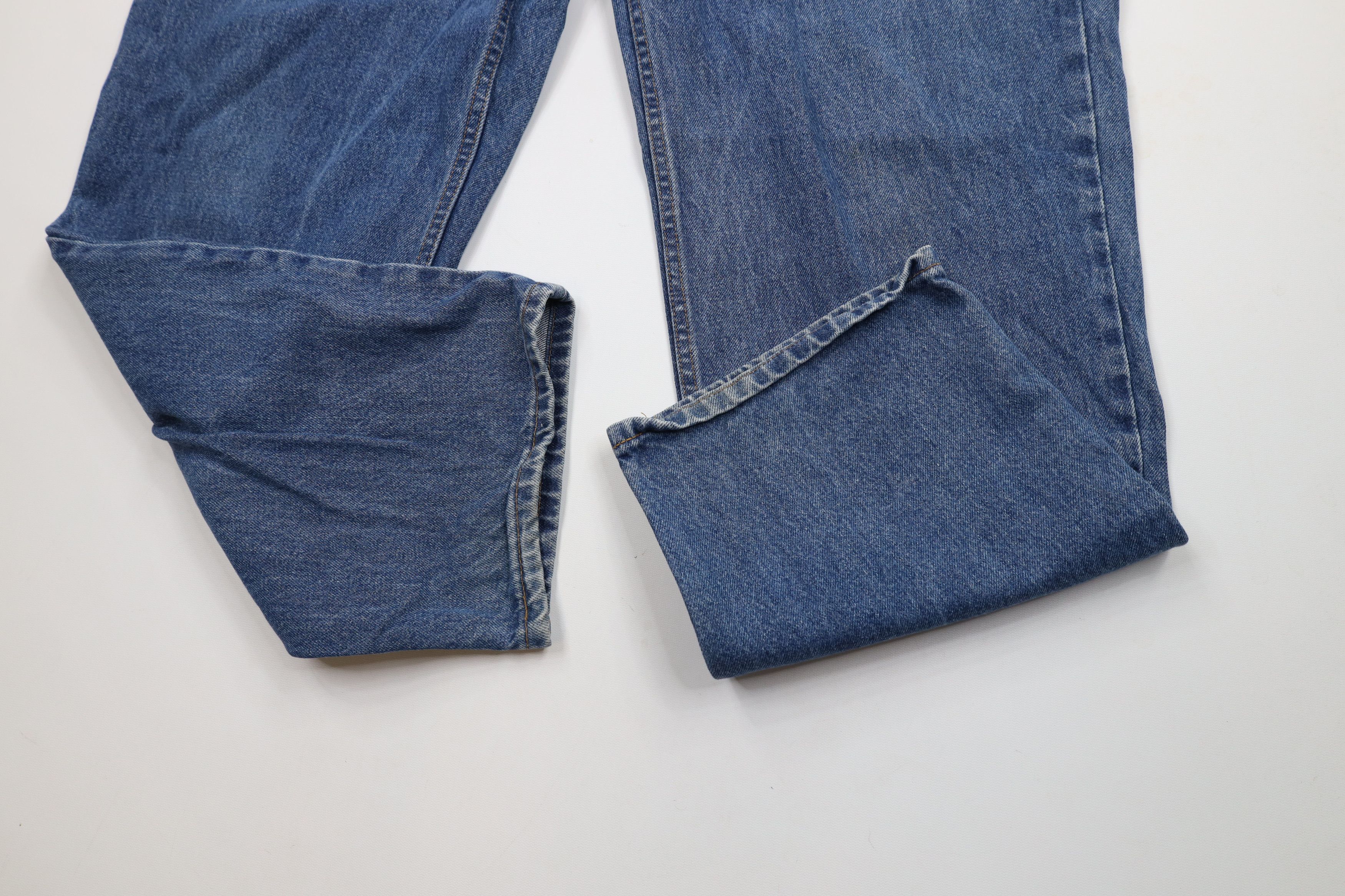 Vintage Vintage 90s Streetwear Baggy Fit Wide Leg Denim Jeans Blue Size US 40 / EU 56 - 5 Thumbnail