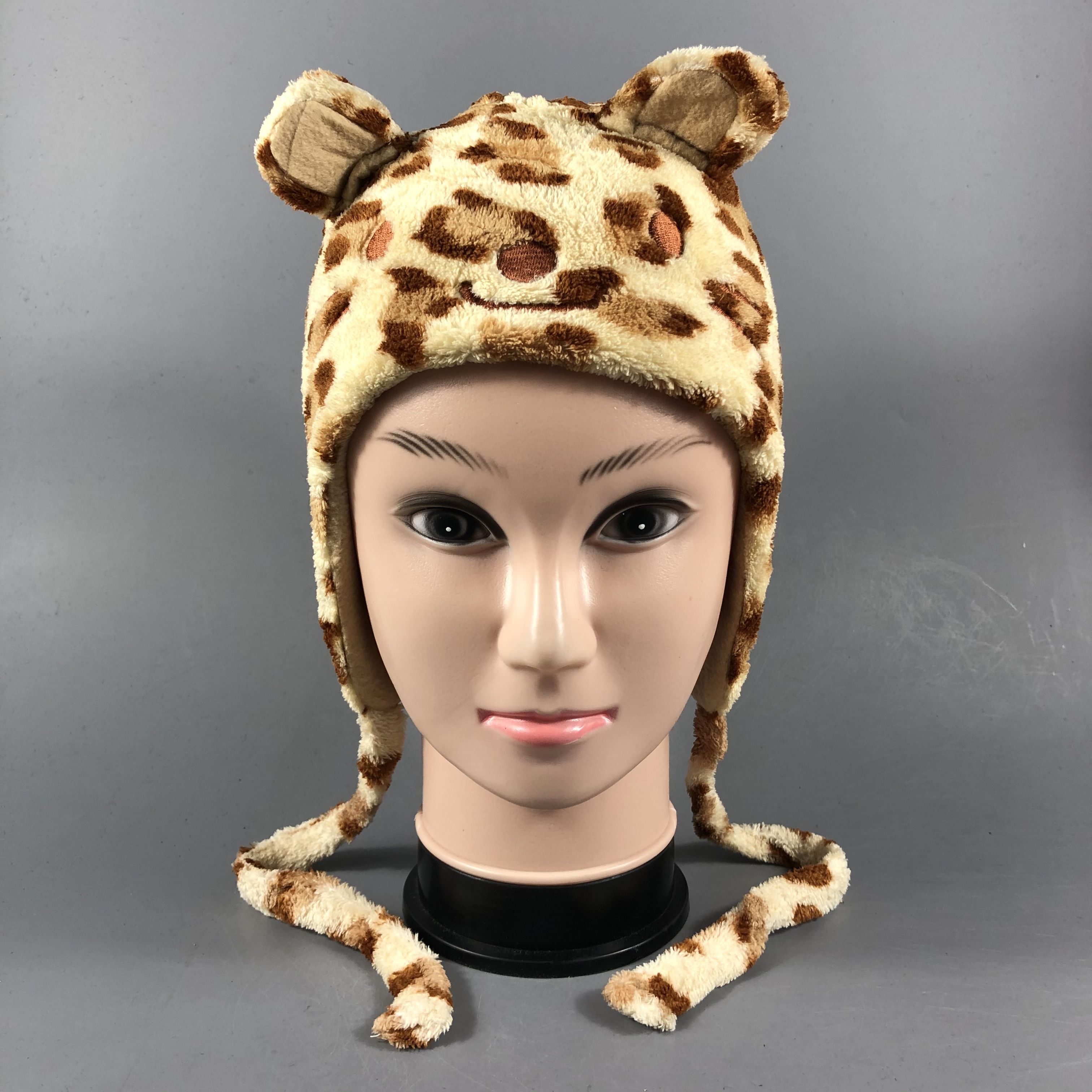 Plush Hat Earflap Beanie Snowcap Hat