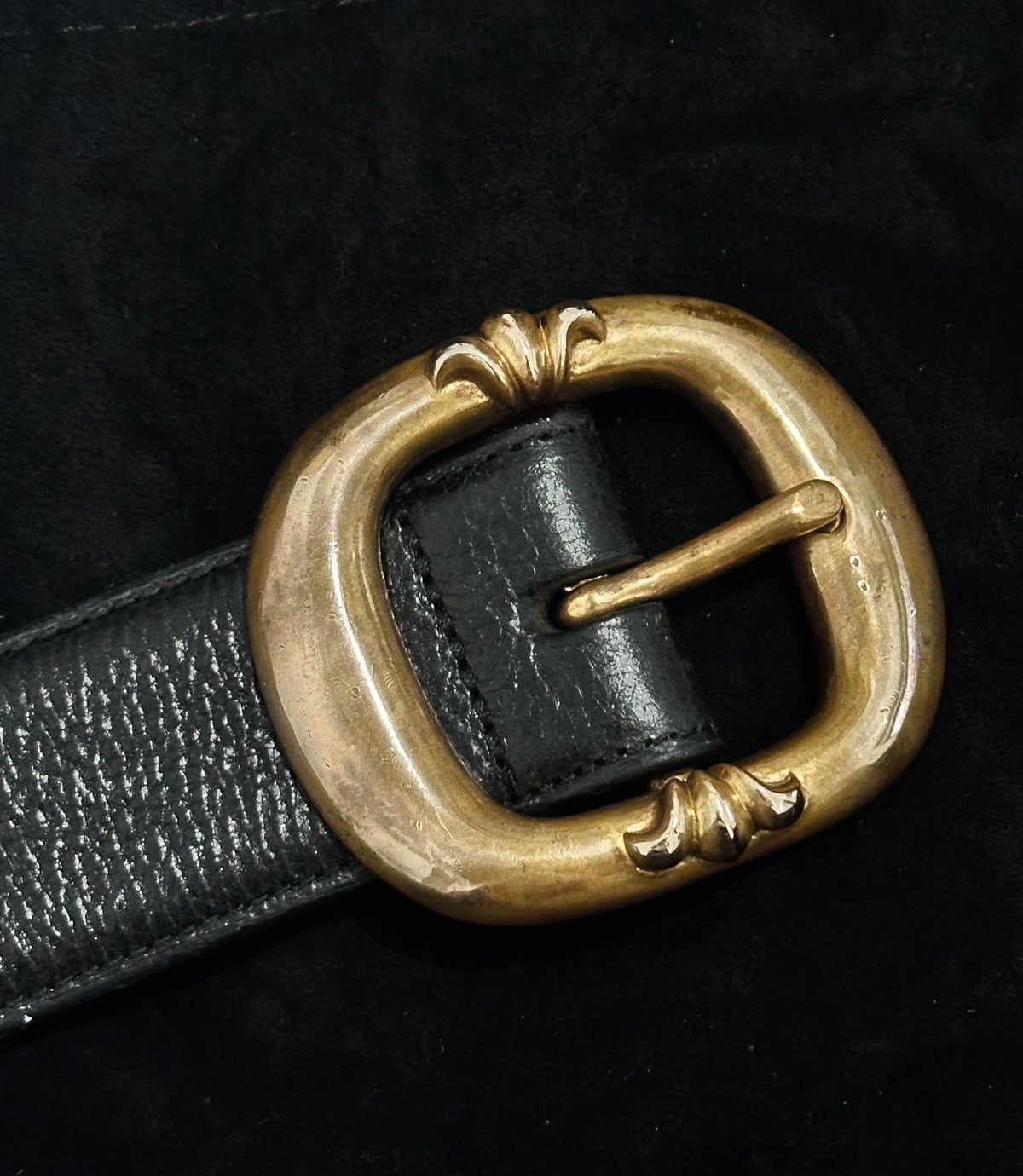 Chrome Hearts RARE CHROME HEARTS BRONZE GUNSLIGNER size 34 like new Size 34 - 4 Thumbnail