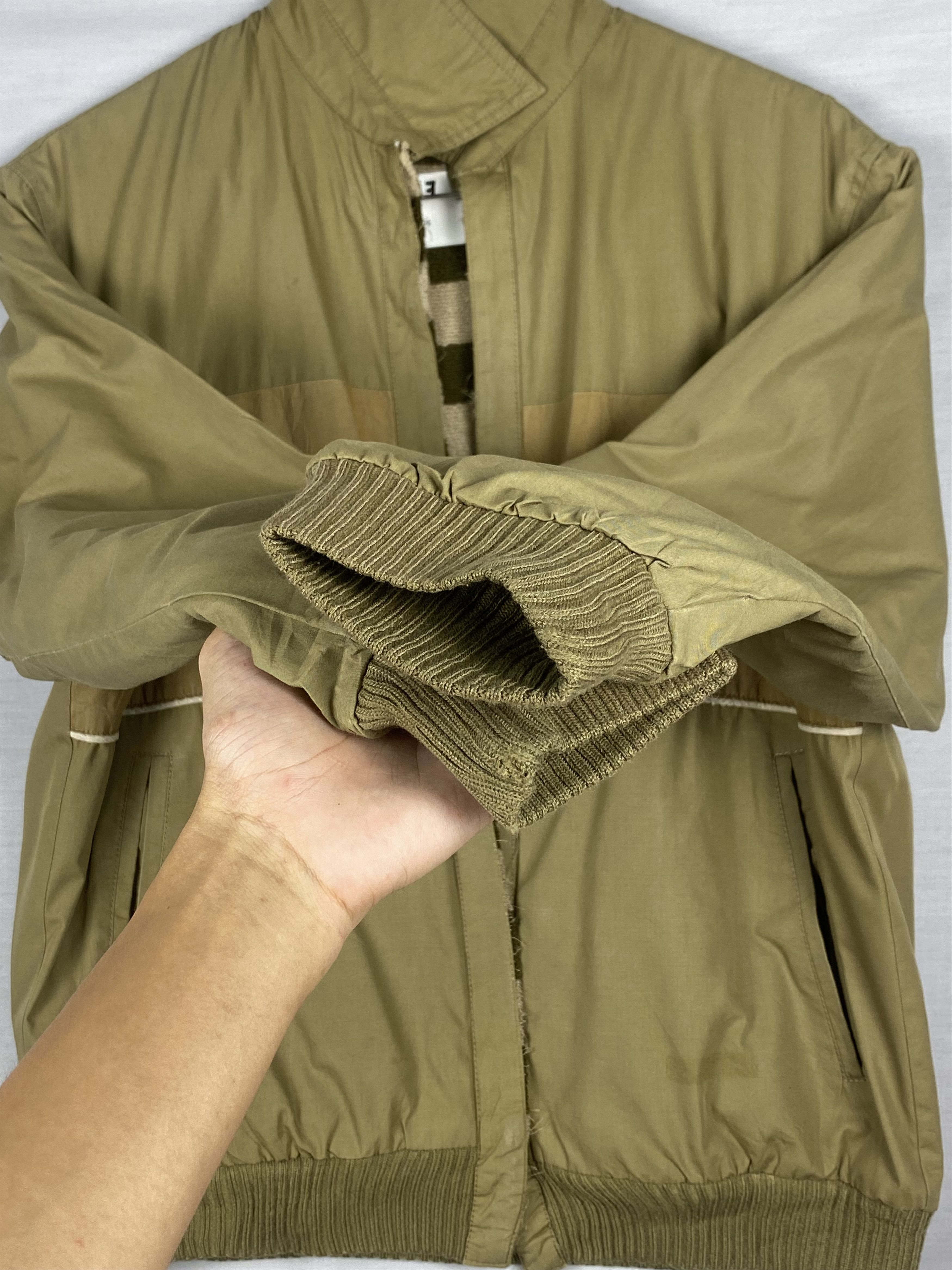 Japanese Brand Vintage Japanese Brand Zip Up Striped Lining Light Jacket Size US S / EU 44-46 / 1 - 4 Thumbnail