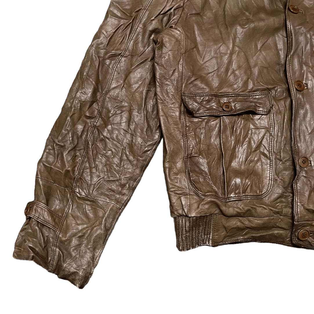 Valentino Vintage Valentino Pelle Lamb Skin Leather Jacket Size US S / EU 44-46 / 1 - 3 Thumbnail