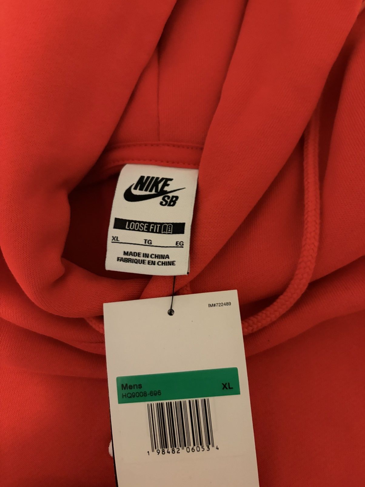 Nike Nike Men's Red Sb Motion Hoodie Size US XL / EU 56 / 4 - 3 Thumbnail