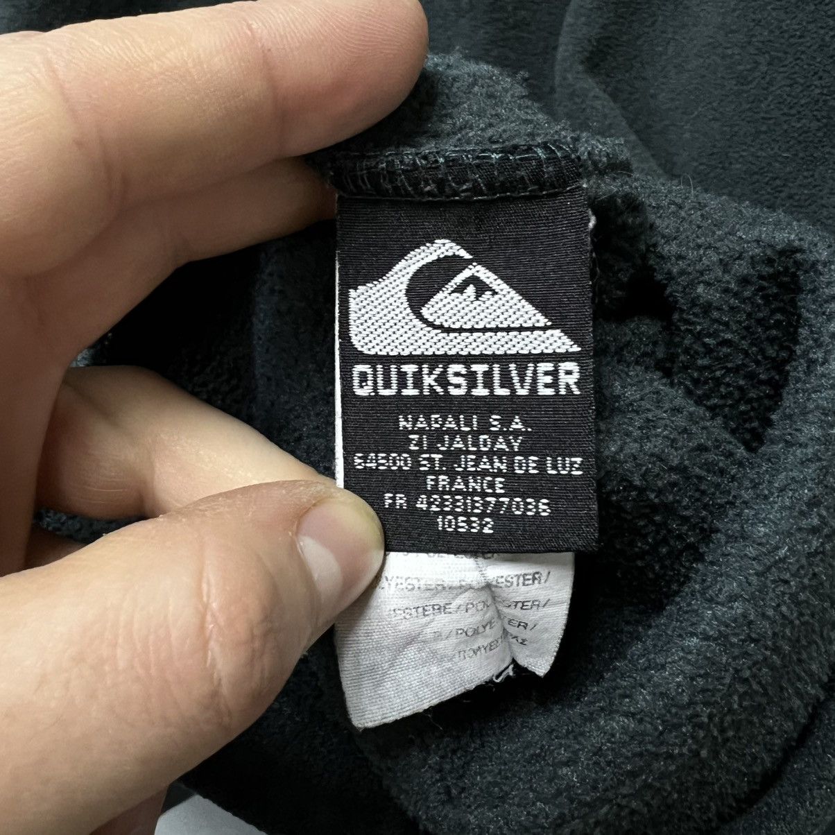 Polartec × Quiksilver × Vintage Vintage Quiksilver 1/4 Zip Fleece Jacket Surf Style POLARTEC Size US XL / EU 56 / 4 - 13 Thumbnail