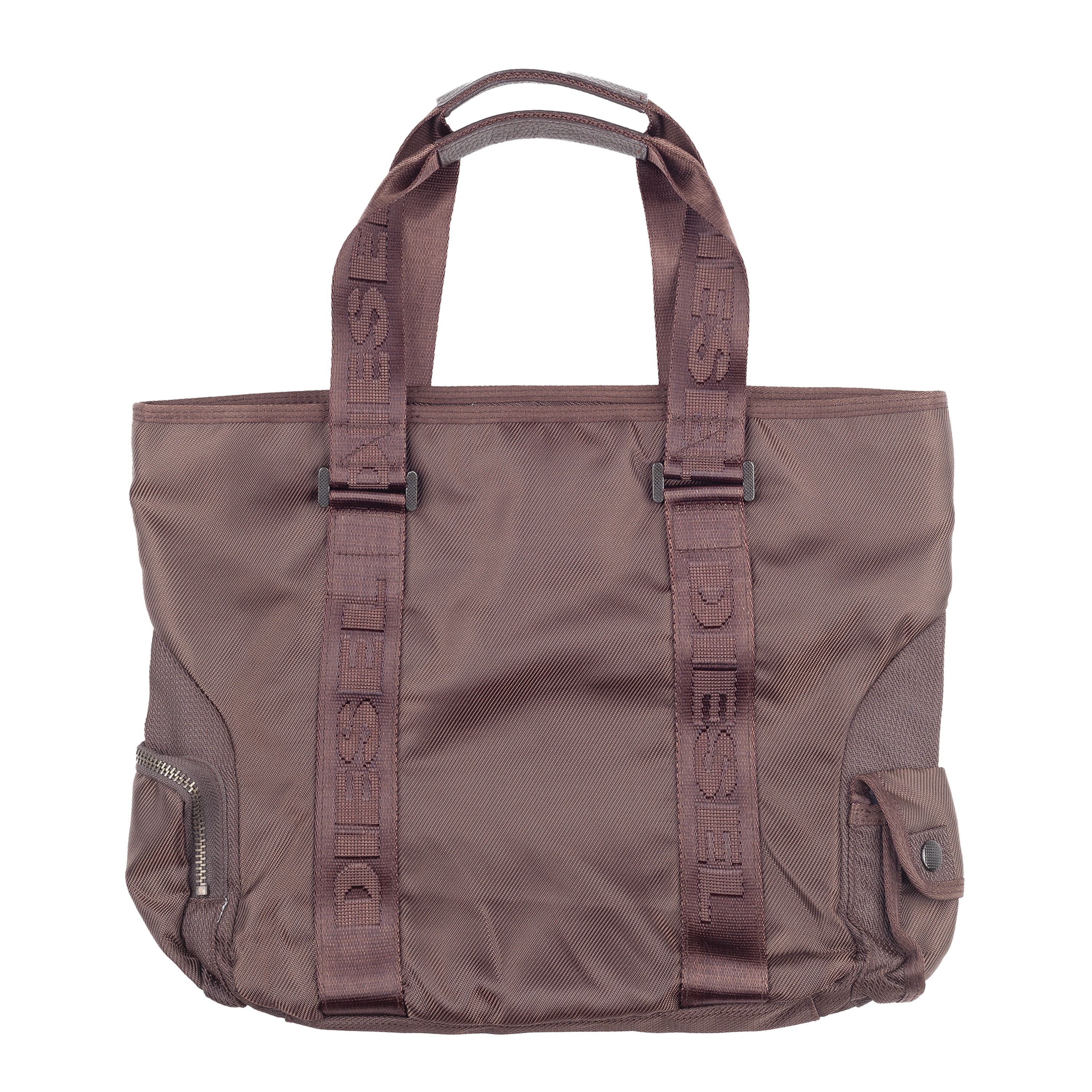Diesel × Diesel Black Gold Diesel Brown Vintage Cargo Nylon Shoulder Bag Size ONE SIZE - 3 Thumbnail