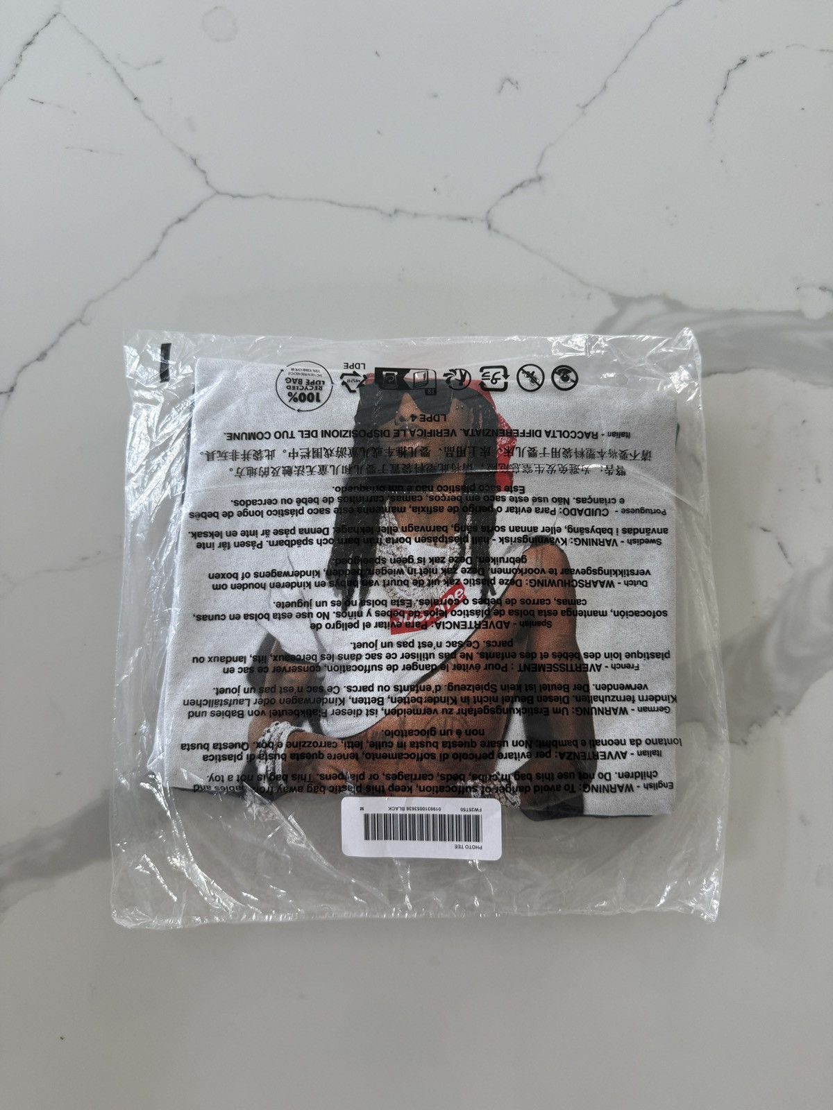 Supreme Supreme x Playboi Carti Photo Tee Size US M / EU 48-50 / 2 - 1 Thumbnail