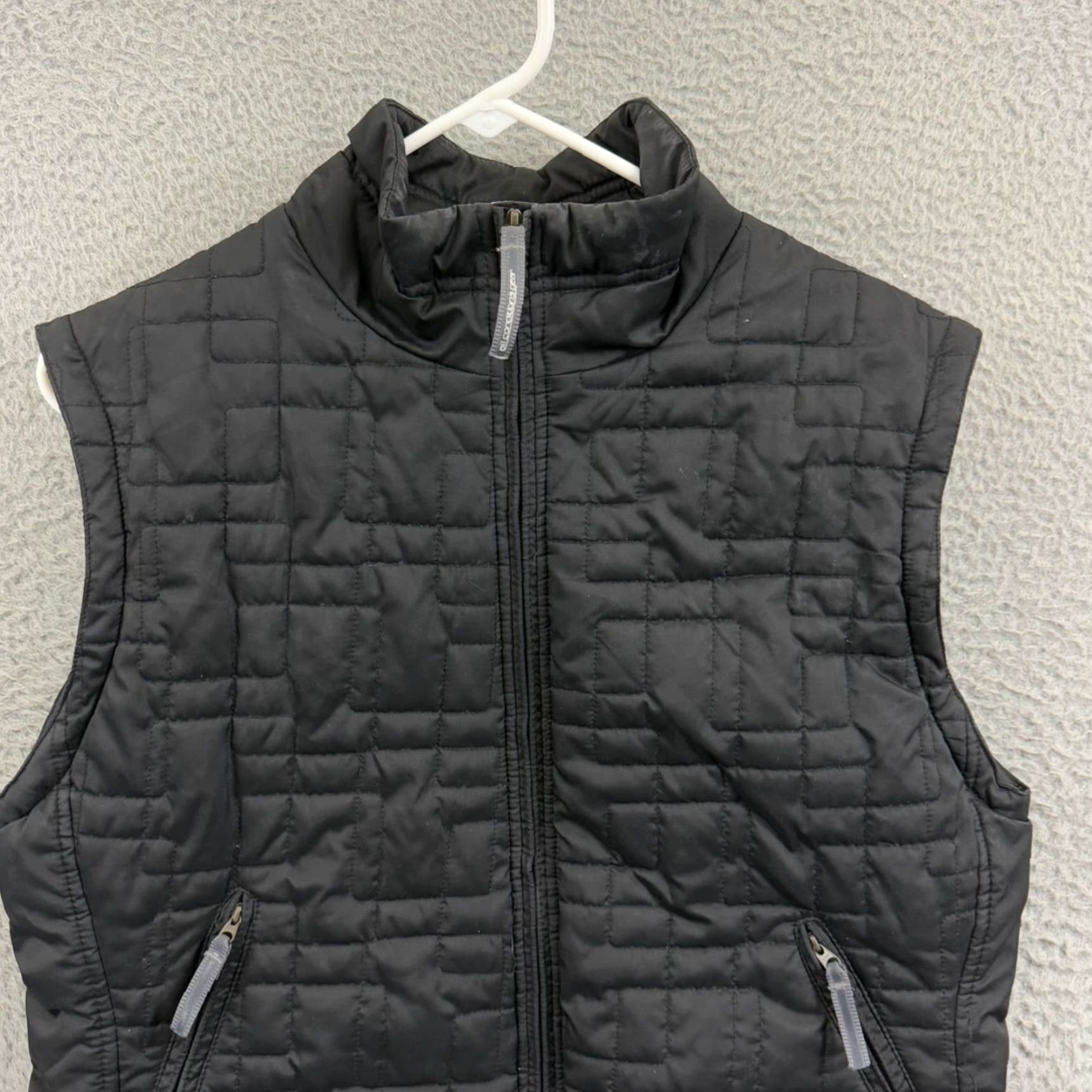 Nike Nike ACG Vest Womens L Black 3 Layer Quilted Puffer Zip Windbreaker Vest Size L / US 10 / IT 46 - 3 Thumbnail