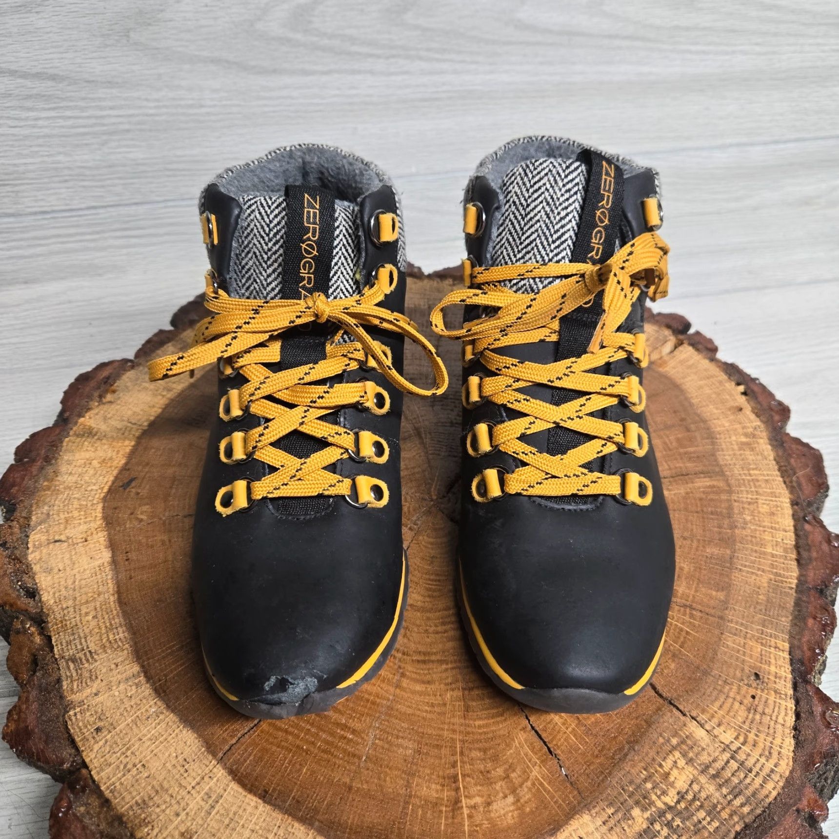 Cole Haan VINTAGE Cole Haan Women Boot Zerogrand Hiker Size 6 Black Waterproof Chukka Outdoor Winter Fall Spring Summer Size US 6 / IT 36 - 3 Thumbnail
