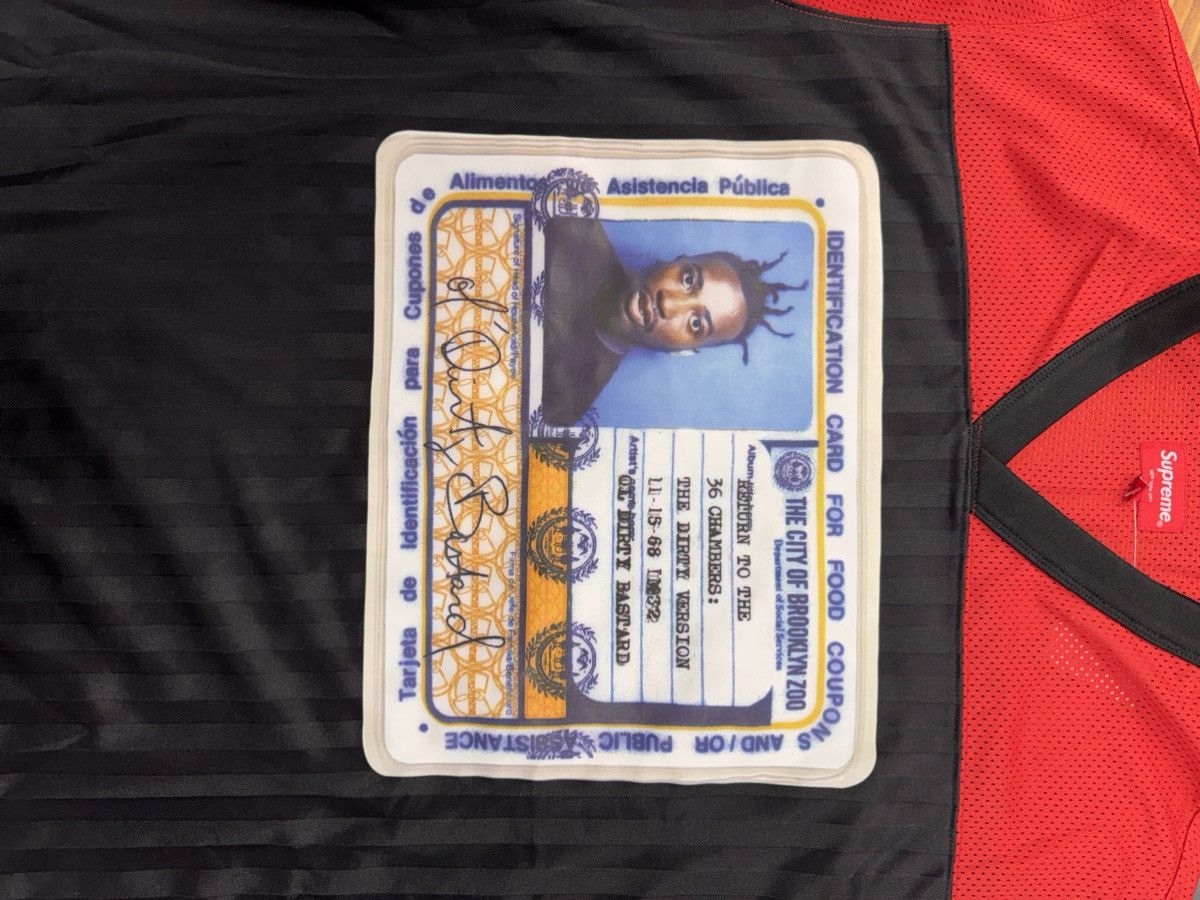 Supreme Supreme Dirt Ol’ Bastard Football Jersey (Red) Size US S / EU 44-46 / 1 - 6 Thumbnail